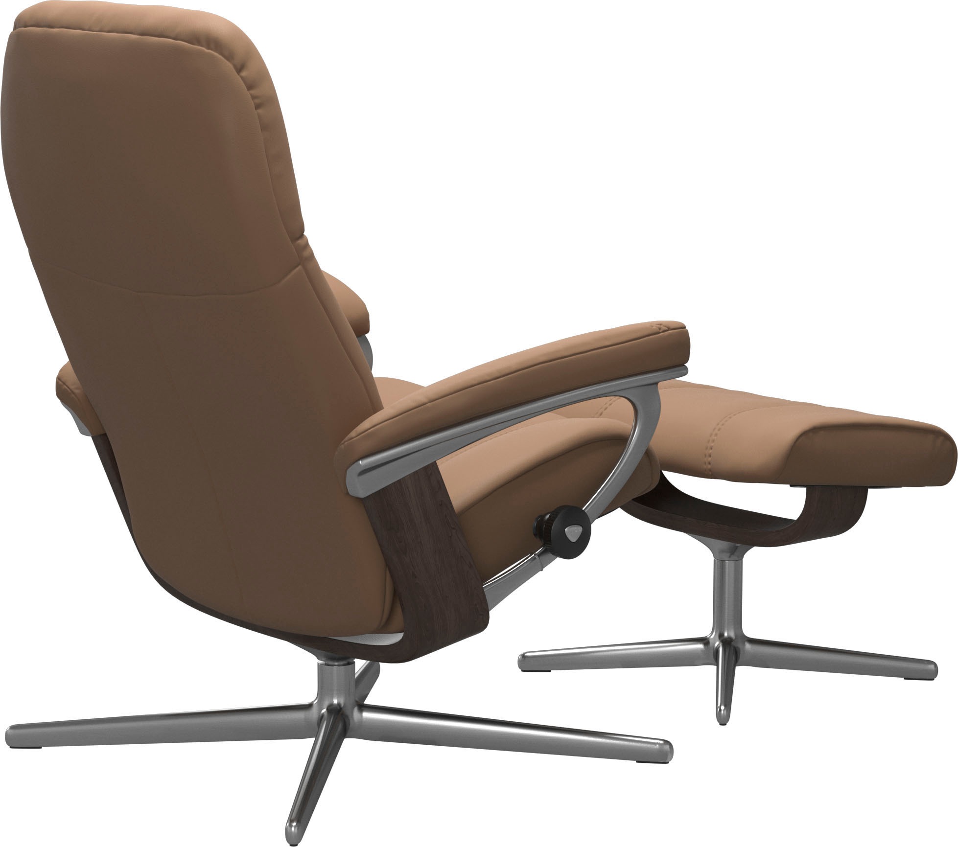 Stressless® Relaxsessel »Consul«, mit Cross Base, Größe S, M & L, Holzakzent Wenge