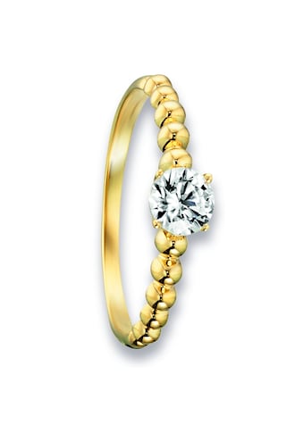 Goldring »Zirkonia Ring aus 333 Gelbgold«