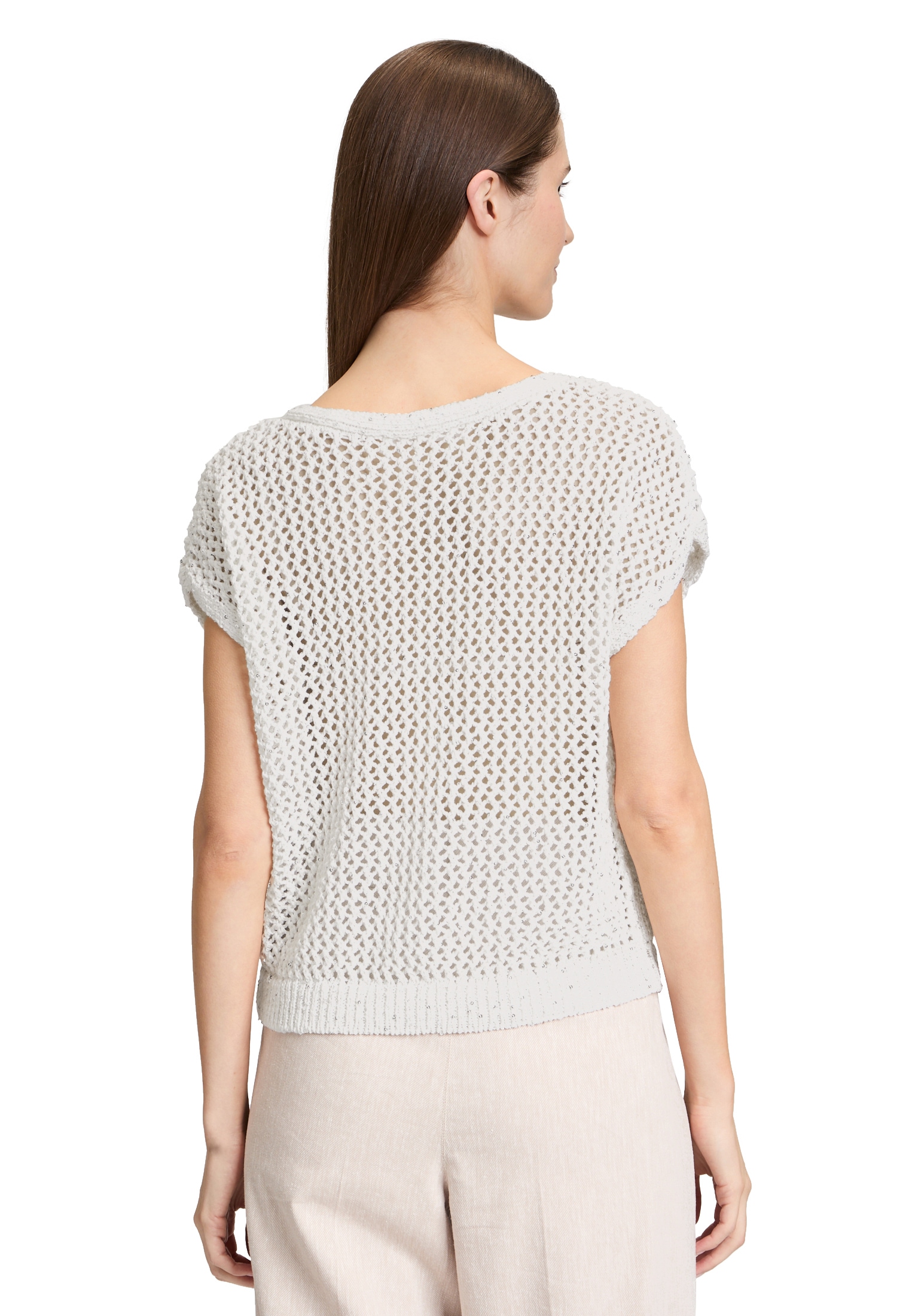 Betty&Co Stricktop »Betty & Co Strickpullunder mit Effektgarn«, Glitzer