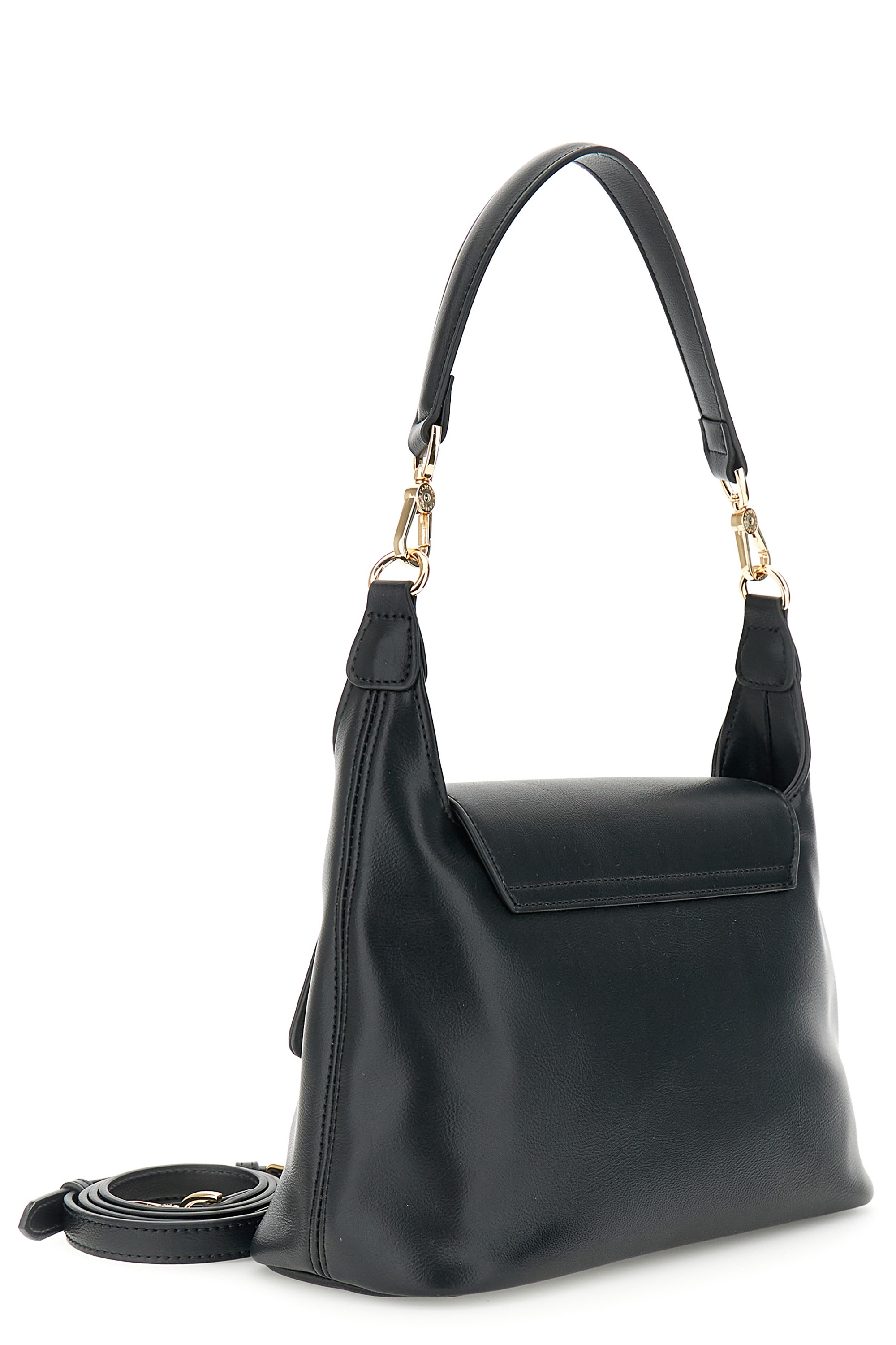CAFèNoir Schultertasche »SMALL HOBO BAG WITH FLAP C3MC1107 Damen« Schultertasche Damen, Abendtasche, Handtasche, Fashion, Lifestyle