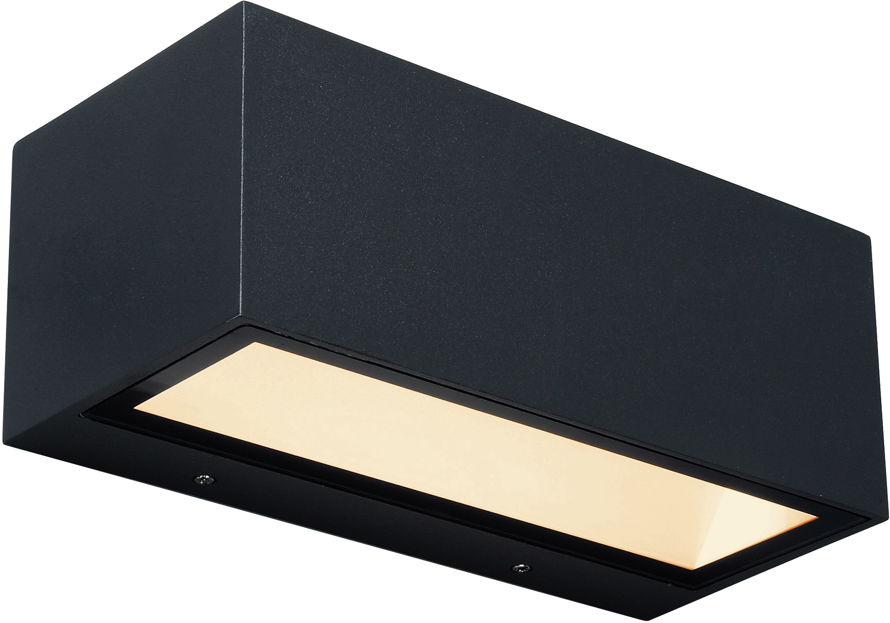 LUTEC LED Außen-Wandleuchte GEMINI 5189112012, LED-Modul, 1 St., Warmweiß
