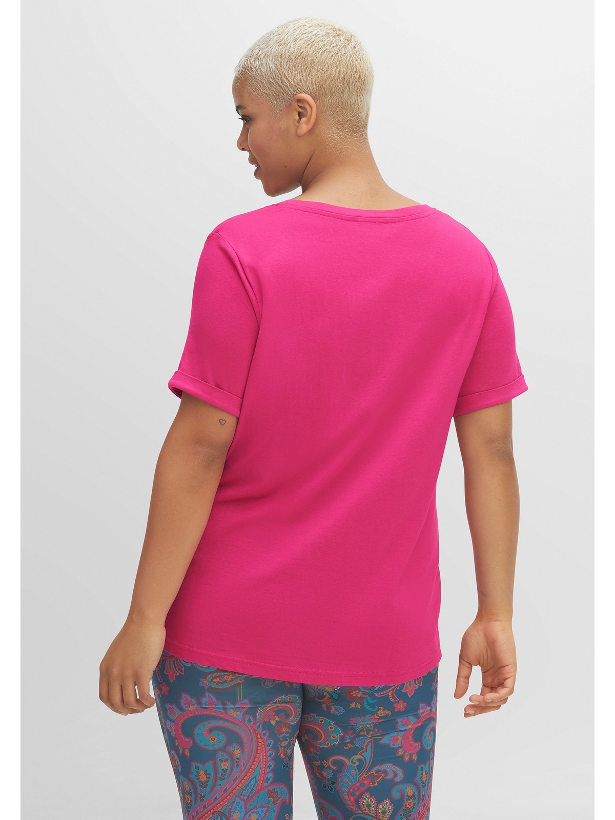 sheego by Joe Browns T-Shirt »Große Größen«, aus softer Baumwoll-Modal-Qualität