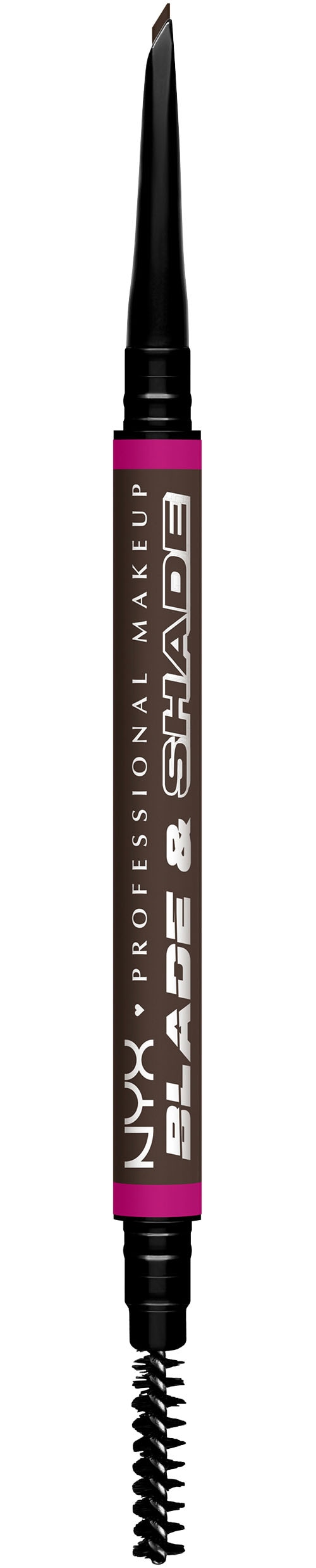 NYX Augenbrauenpflege »NYX Professional Makeup Blade & Shade Augenbrauenstift«