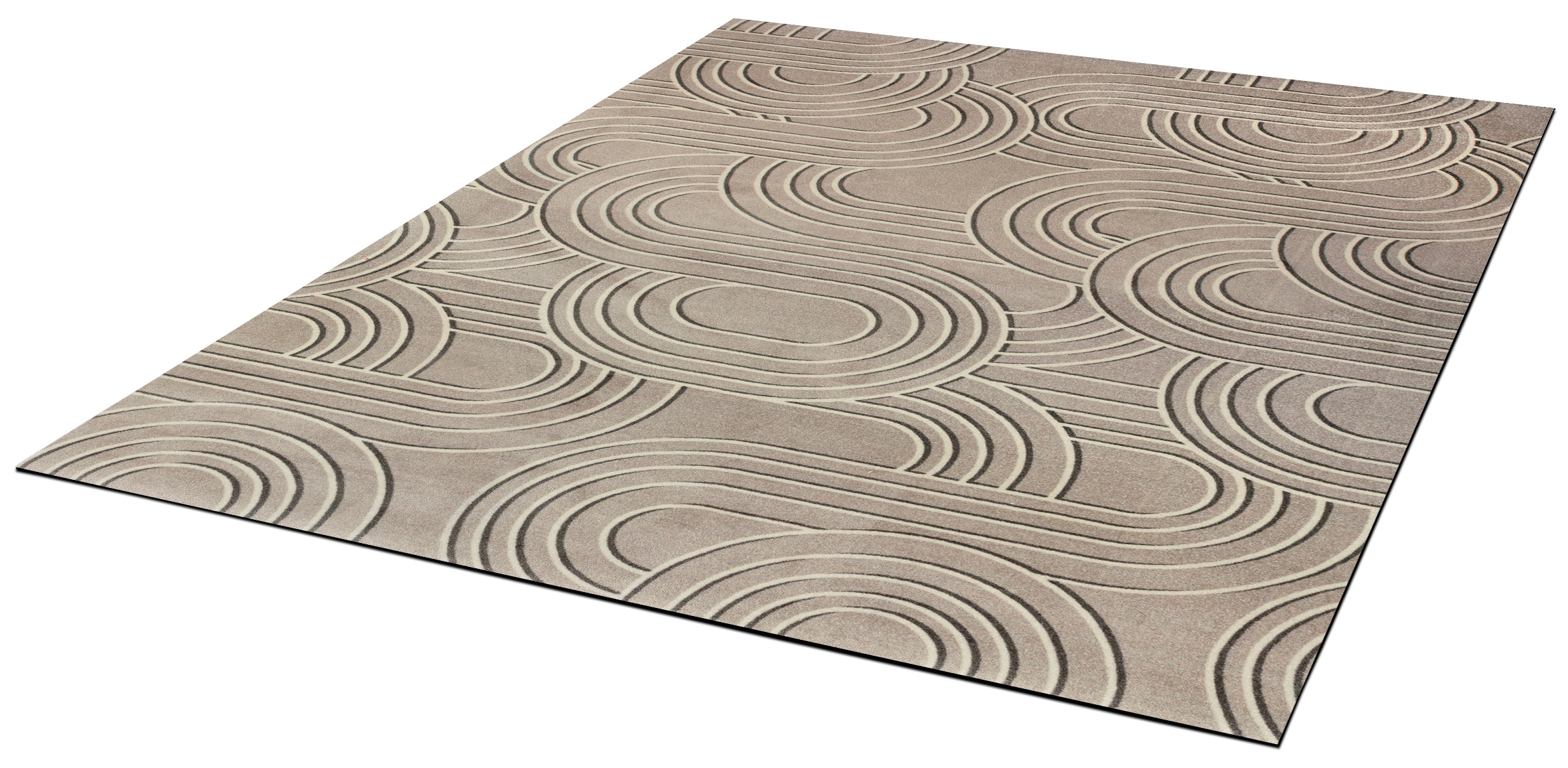 wash+dry by Kleen-Tex Teppich »Sand Twist«, rechteckig, 9 mm Höhe