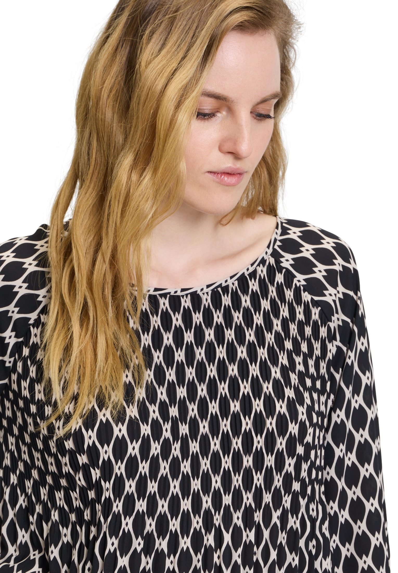 Betty Barclay Schlupfbluse »Betty Barclay Damen Schlupfbluse mit Plissee«