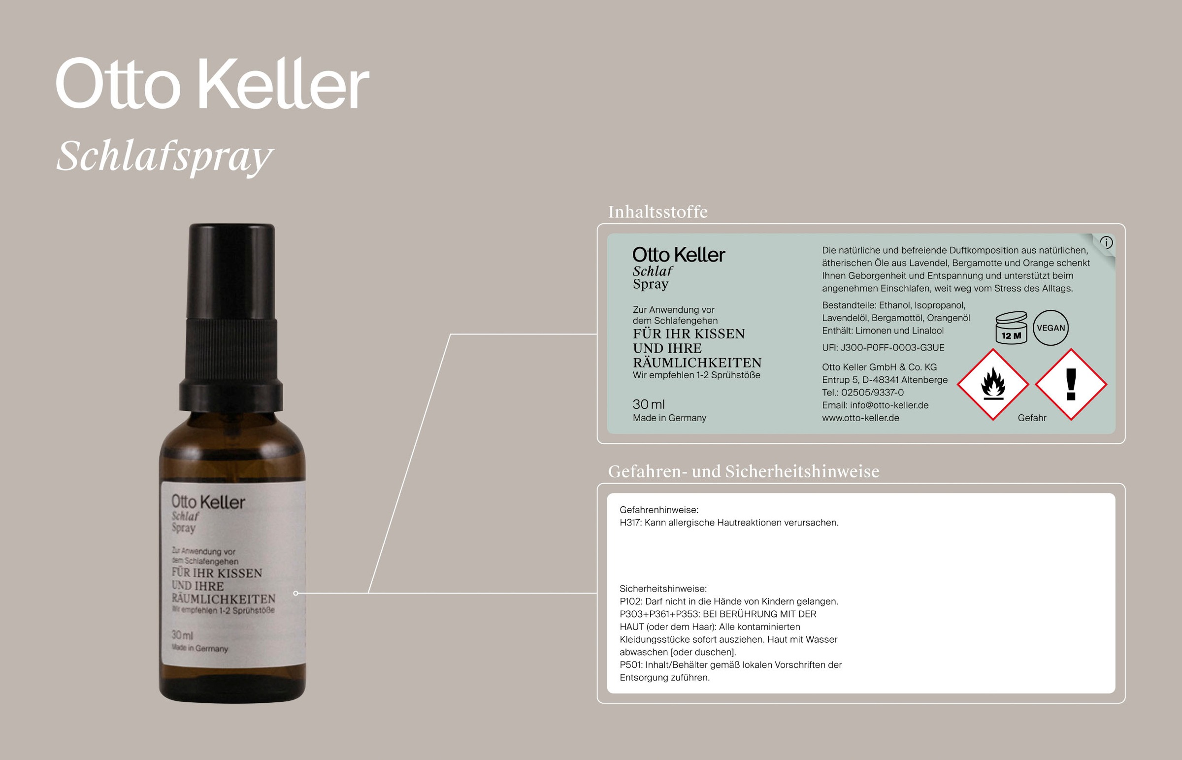 Otto Keller Gänsedaunenbettdecke "Bella, Bettdecken für Sommer oder Winter, günstig online kaufen