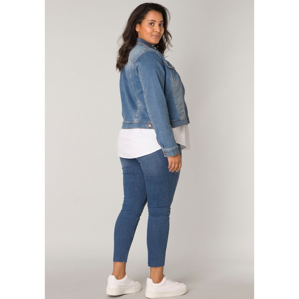 Base Level Curvy Jeansjacke »BAS-Yamila«