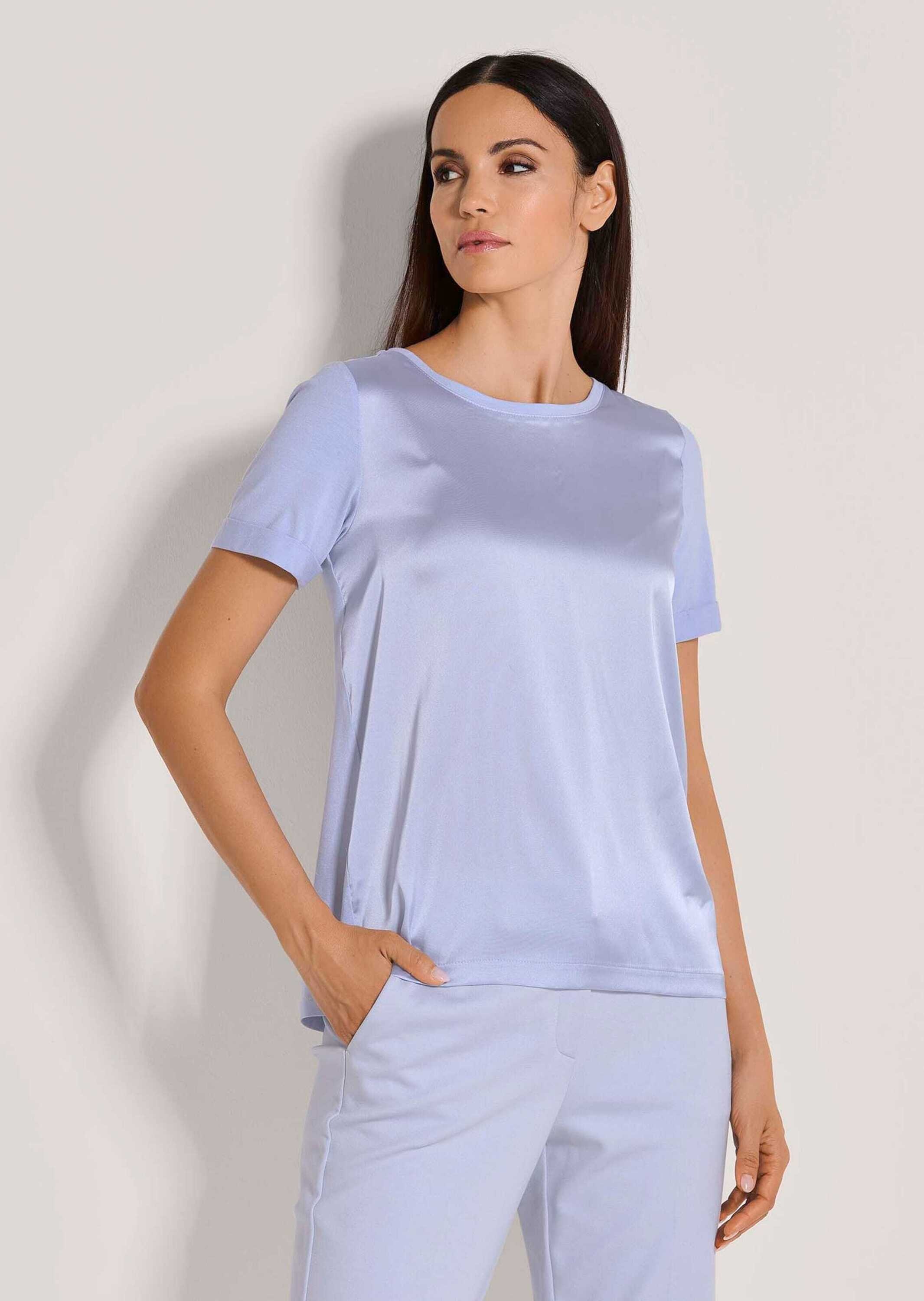 MADELEINE Shirtbluse "Blusenshirt Blusen-Shirt mit kurzen Ärmeln" günstig online kaufen