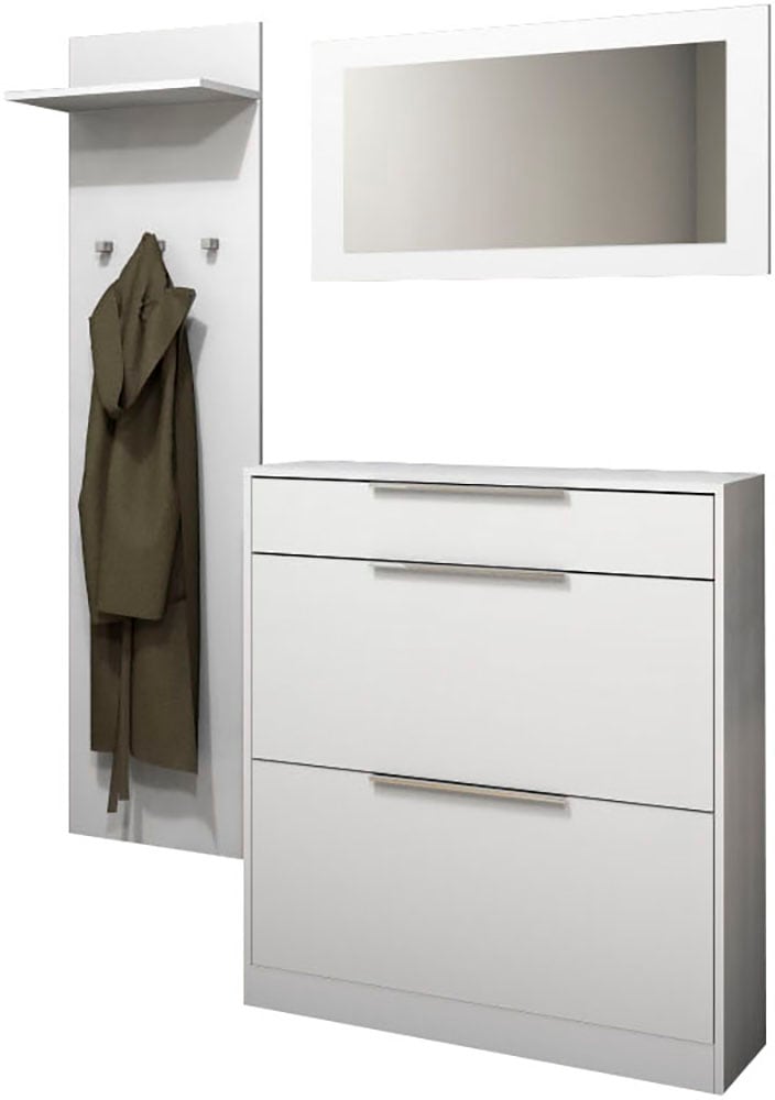 borchardt Möbel Garderoben-Set "Oliva" 3 Stk. tlg. günstig online kaufen