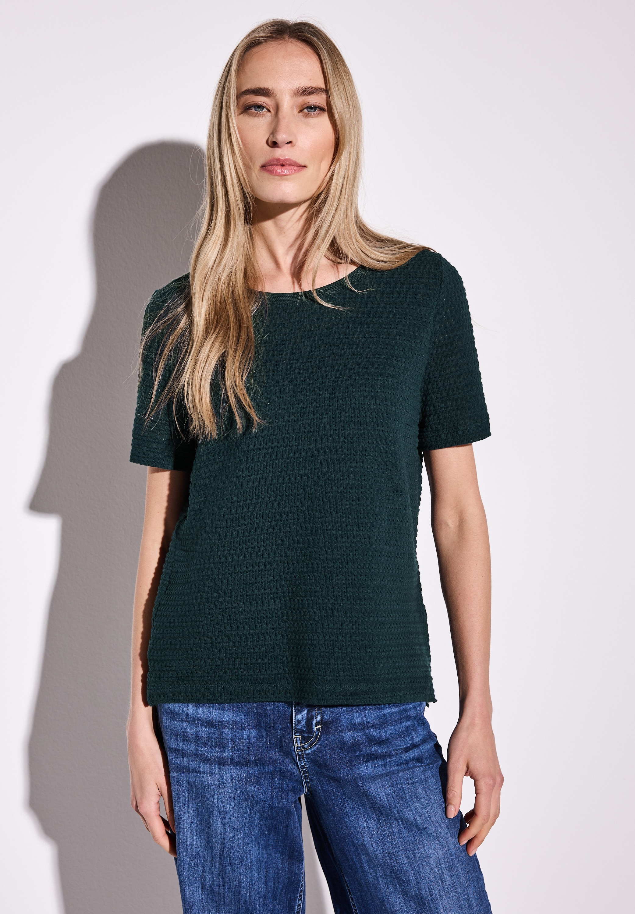 STREET ONE T-Shirt, aus reiner Baumwolle günstig online kaufen