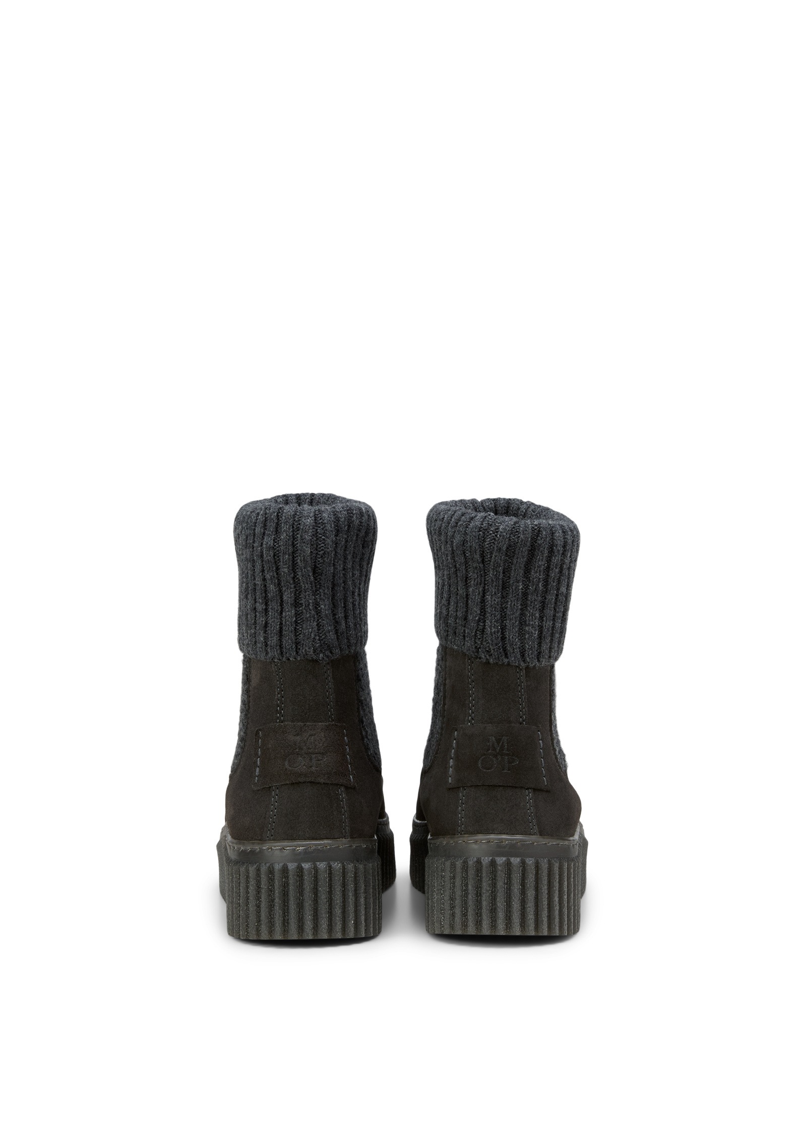 Marc O'Polo Chelseaboots »mit Strickumschlag«