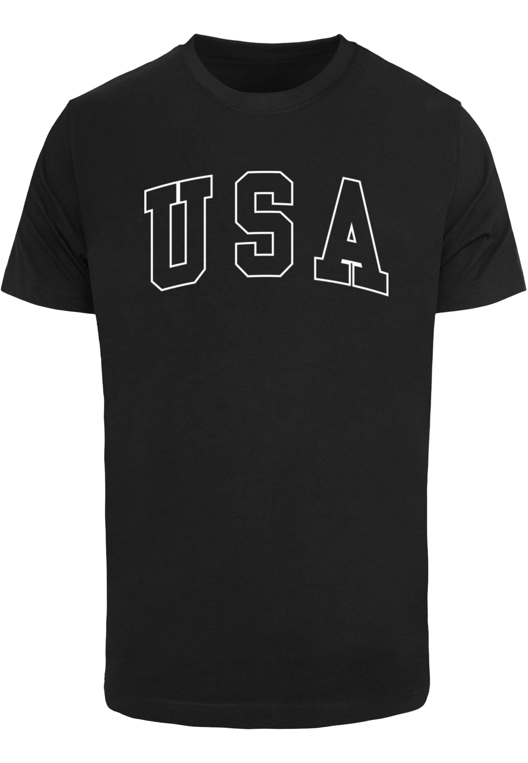 MisterTee T-Shirt "MisterTee USA Wording Tee" 1 Stk. tlg. günstig online kaufen