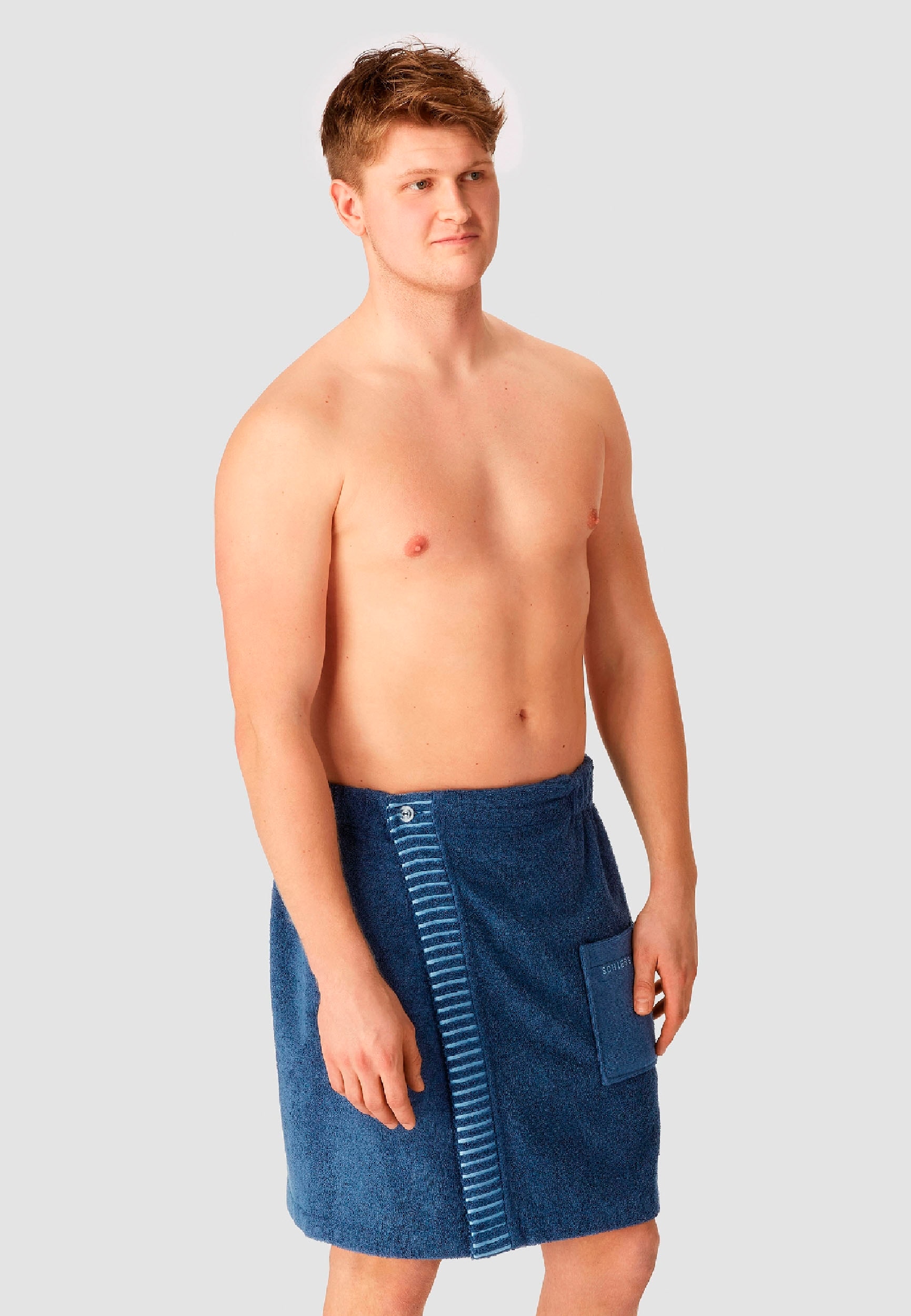 Schiesser Kilt "Rom aus weicher Baumwolle, saugstark und 3-fach weitenverstellbar" 1 Stk. MADE IN GREEN by OEKO-TEX