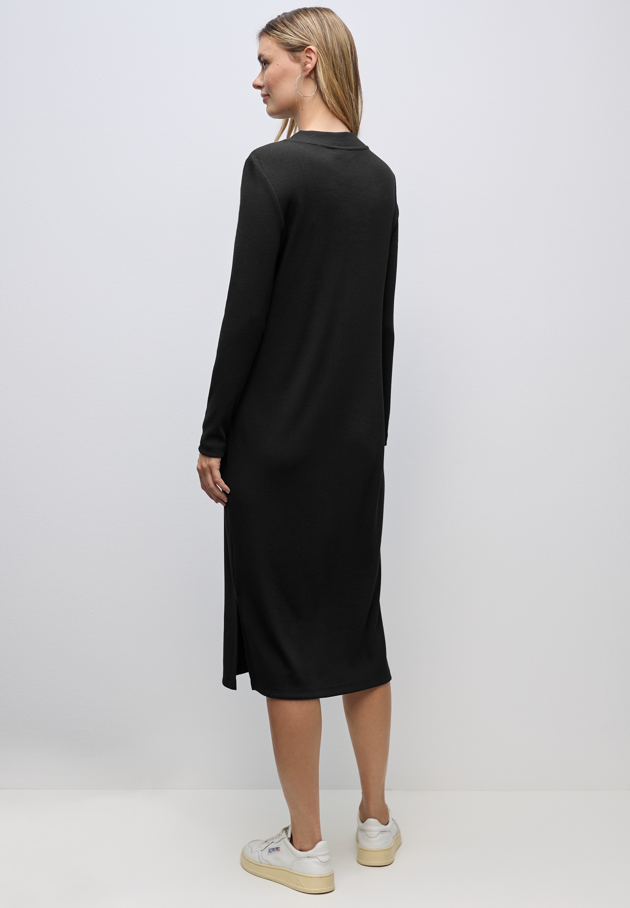 STREET ONE Midikleid, in Unifarbe günstig online kaufen