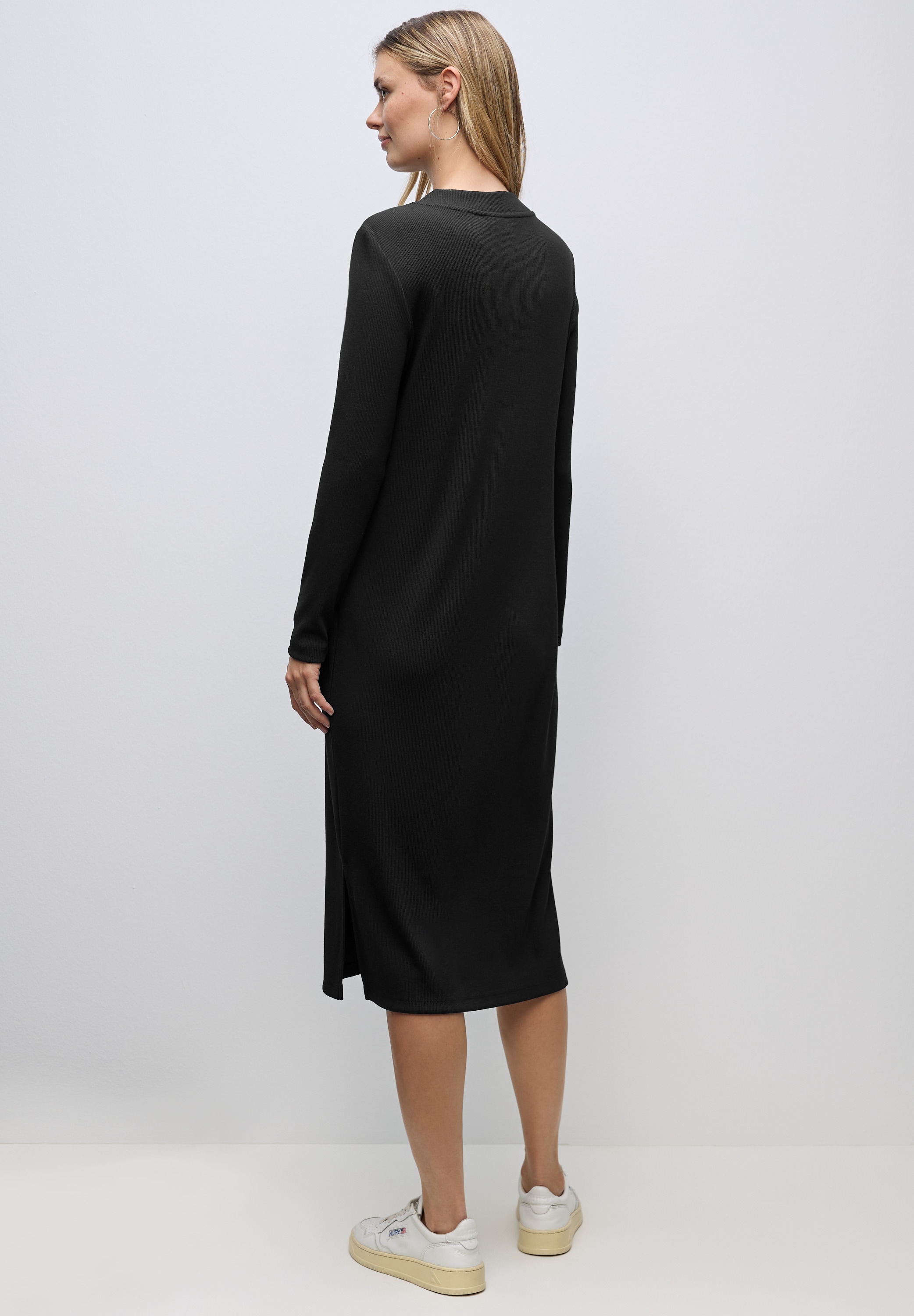 STREET ONE Midikleid Ohne Taschen in Unifarbe günstig online kaufen