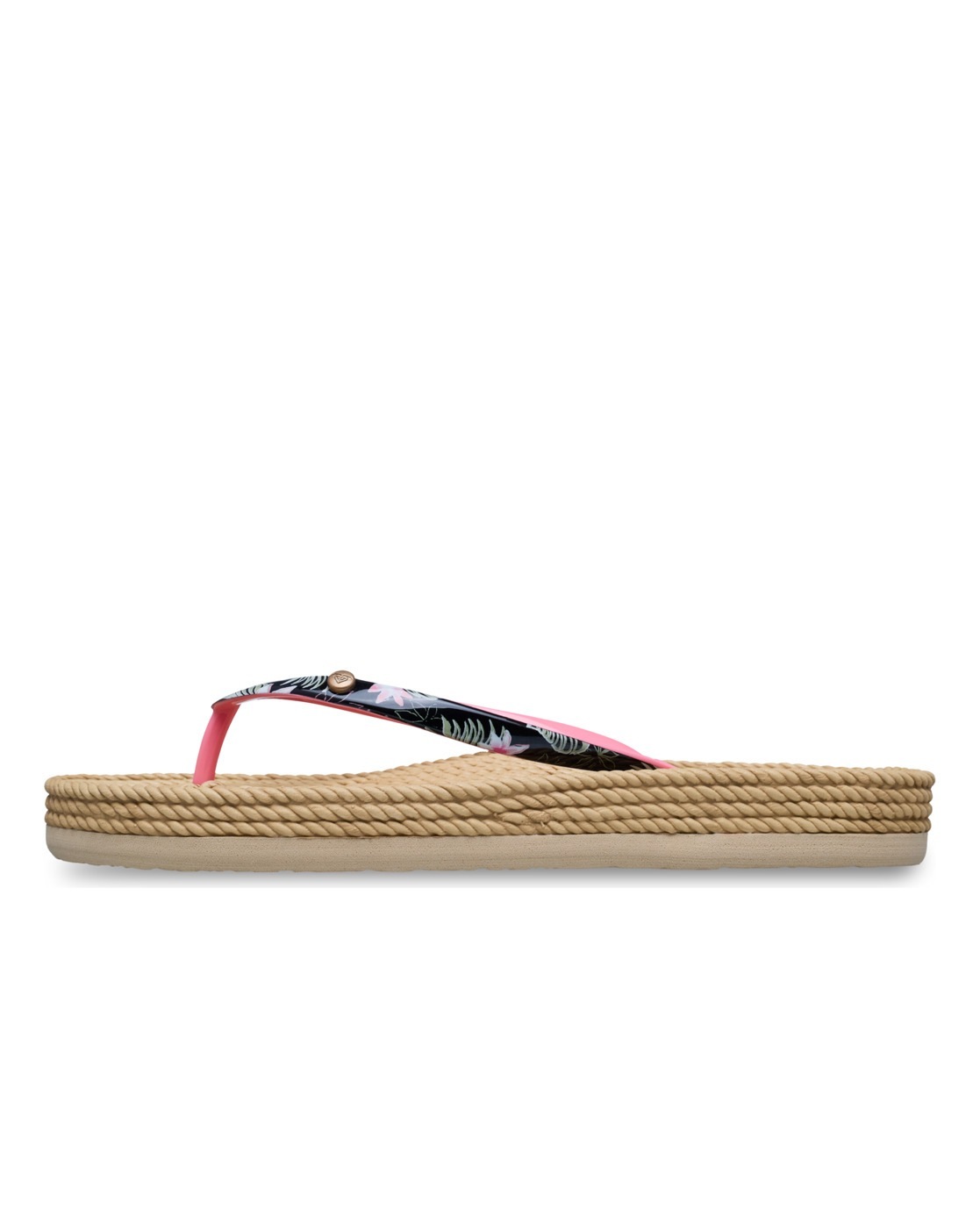 Roxy South Beach III Flip Flops Black/Pink 40 3