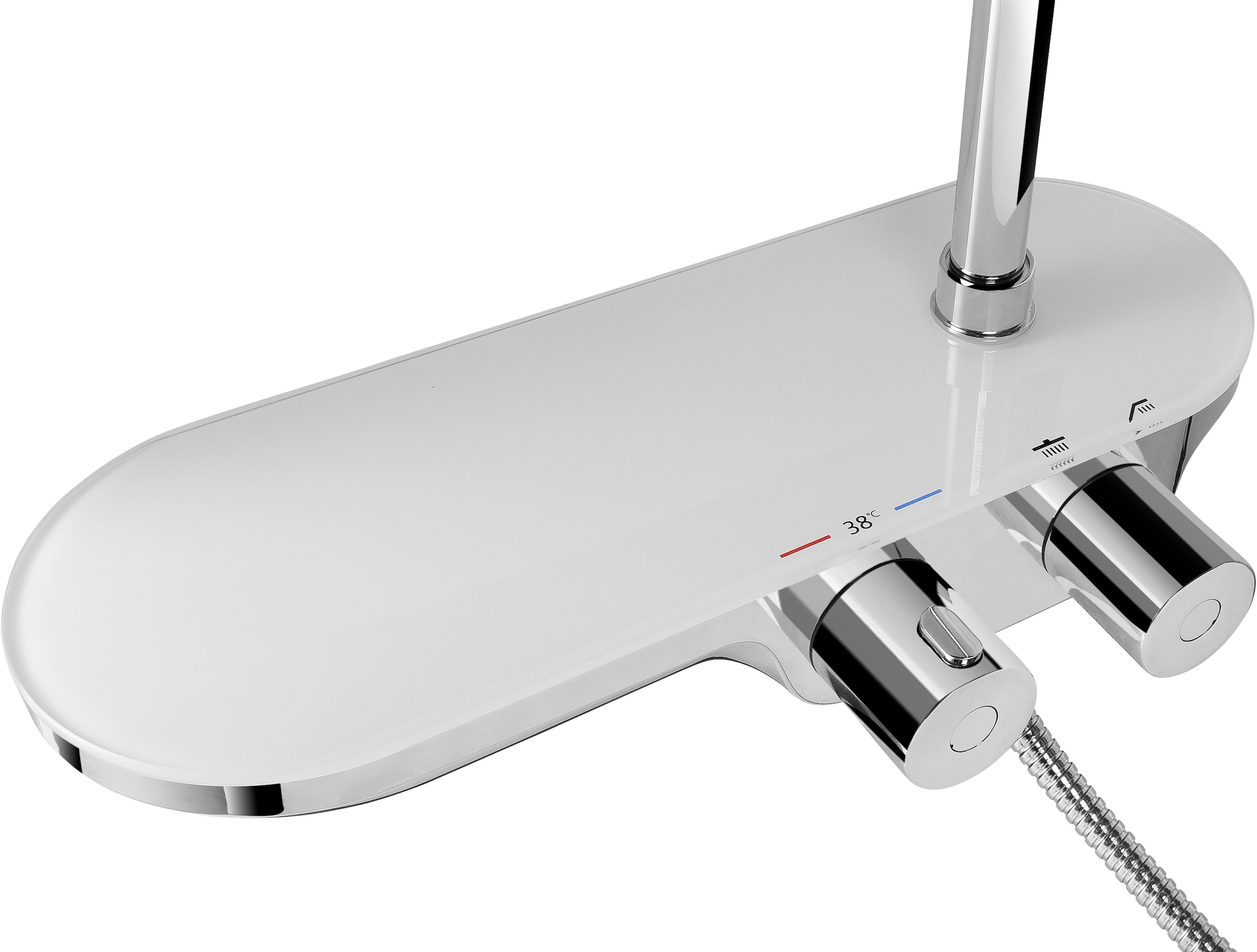 CORNAT Duschsystem »GREAT«, mit Glasablage