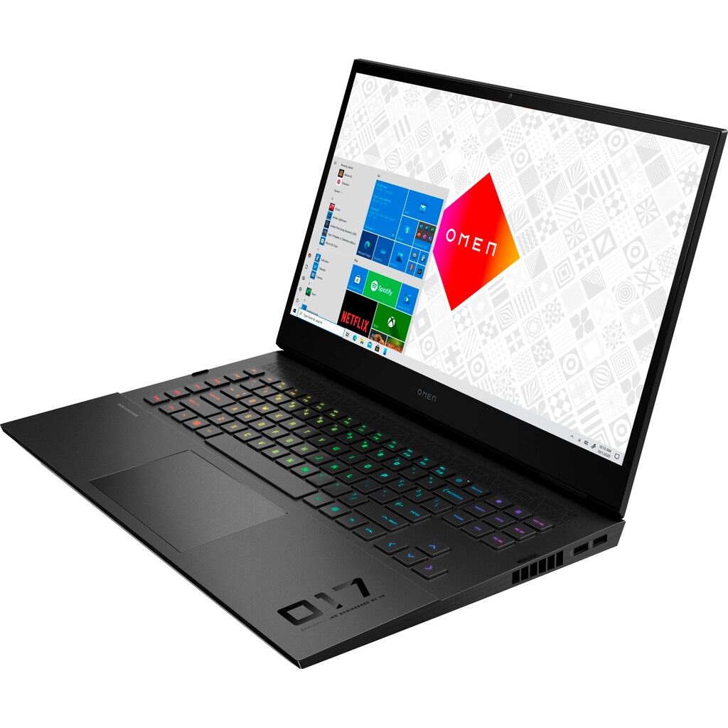 HP Notebook »17-ck0095ng«, 43,9 cm, / 17,3 Zoll, Intel, Core i9, GeForce RTX 3080, 1000 GB SSD