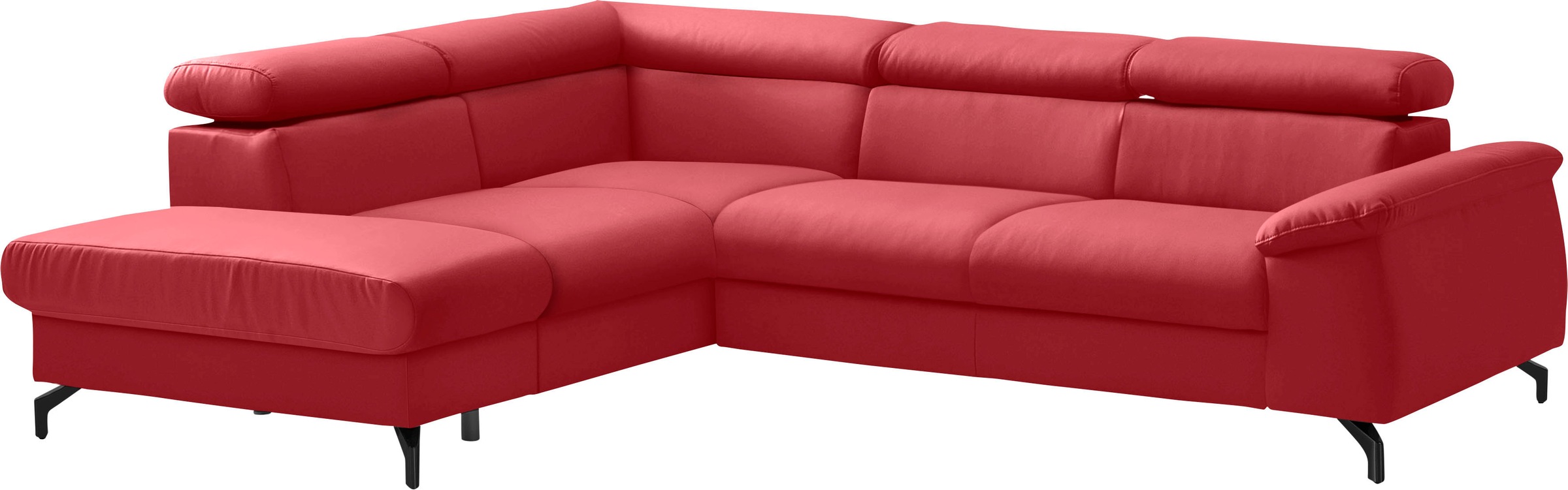 COTTA Ecksofa "Komaris L-Form", mit Kopfteilverstellung, wahlweise mit Bett günstig online kaufen