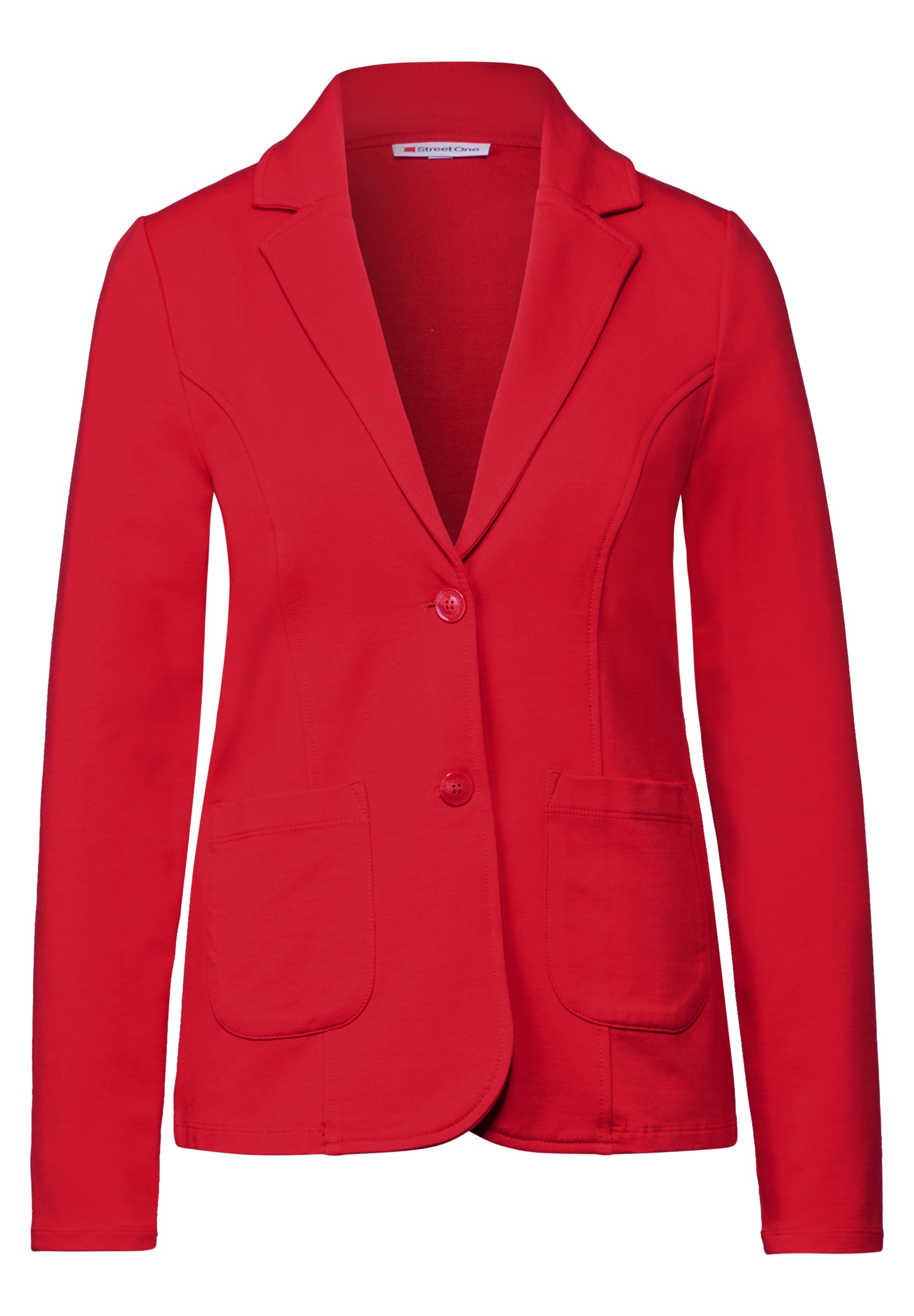 STREET ONE Sweatblazer, mit aufgenähten Taschen