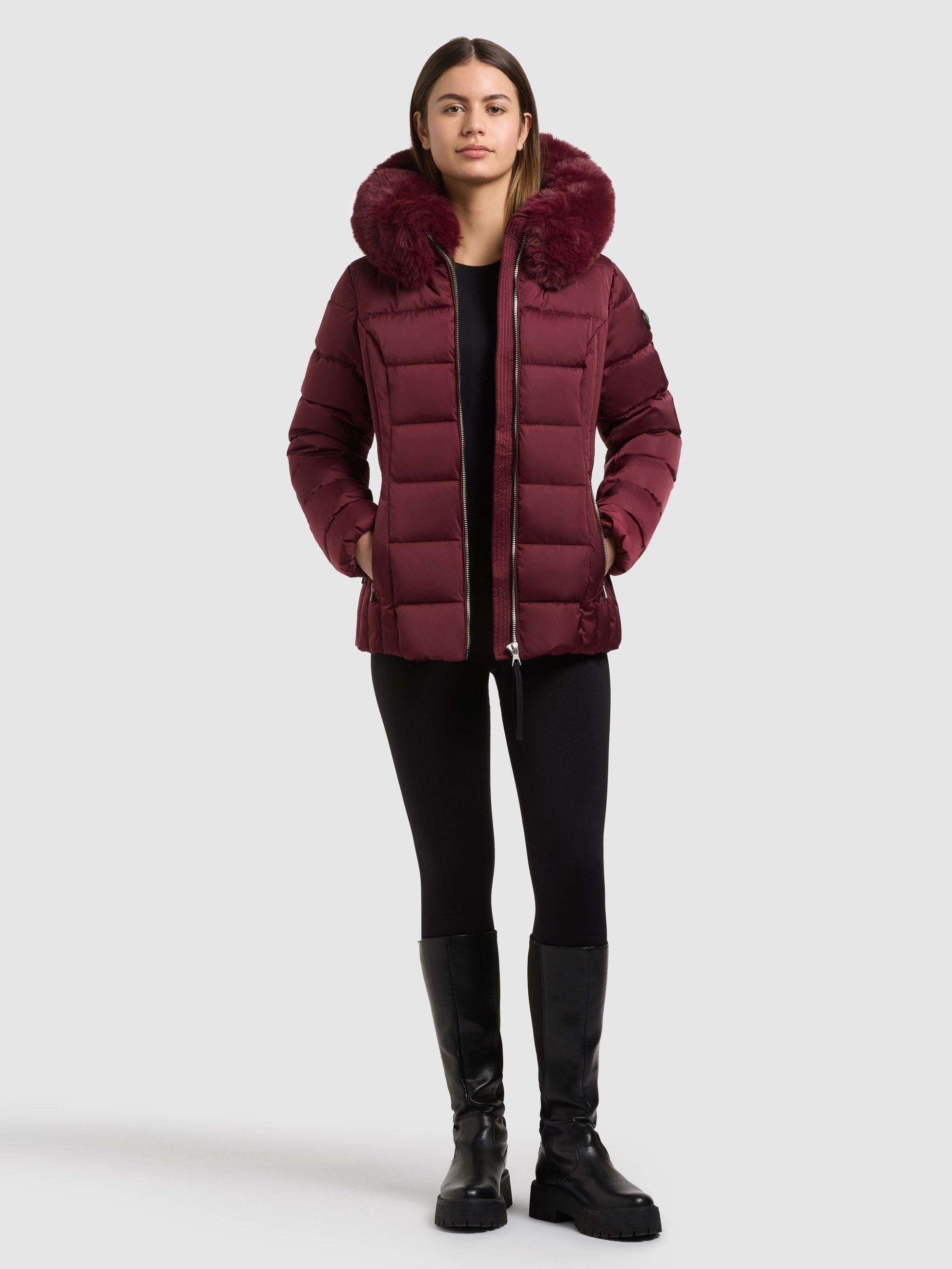 khujo Steppjacke »DANIDA« ohne Kapuze