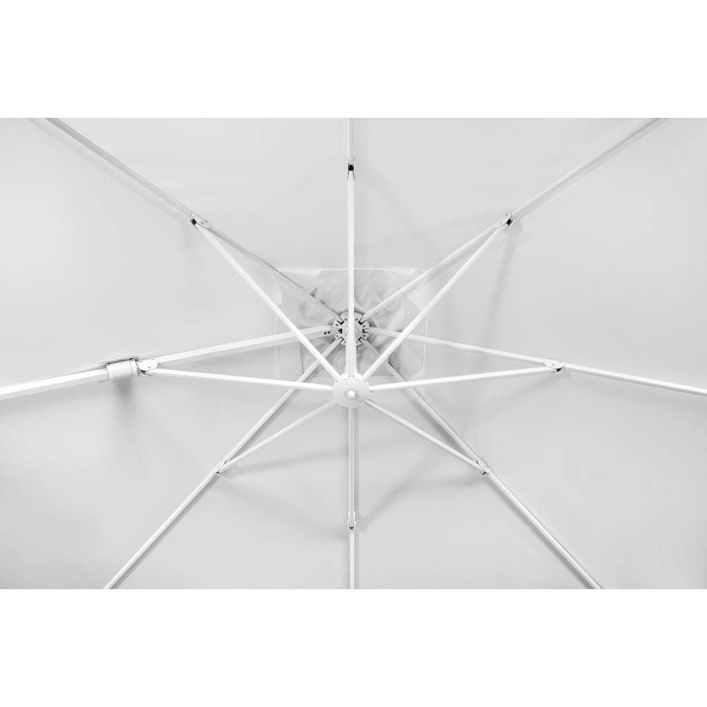 Schneider Schirme Ampelschirm »Rhodos Twist Bianco«