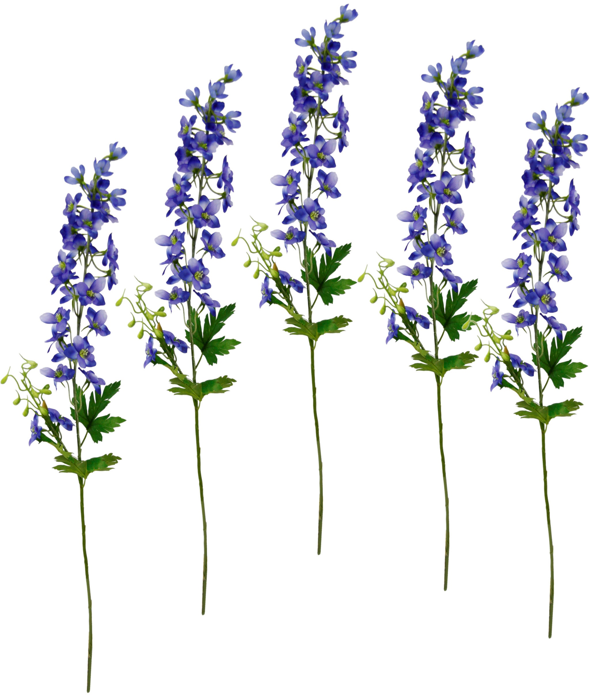 I.GE.A. Kunstblume »Delphinium«, (5 St.), 5er Set kaufen