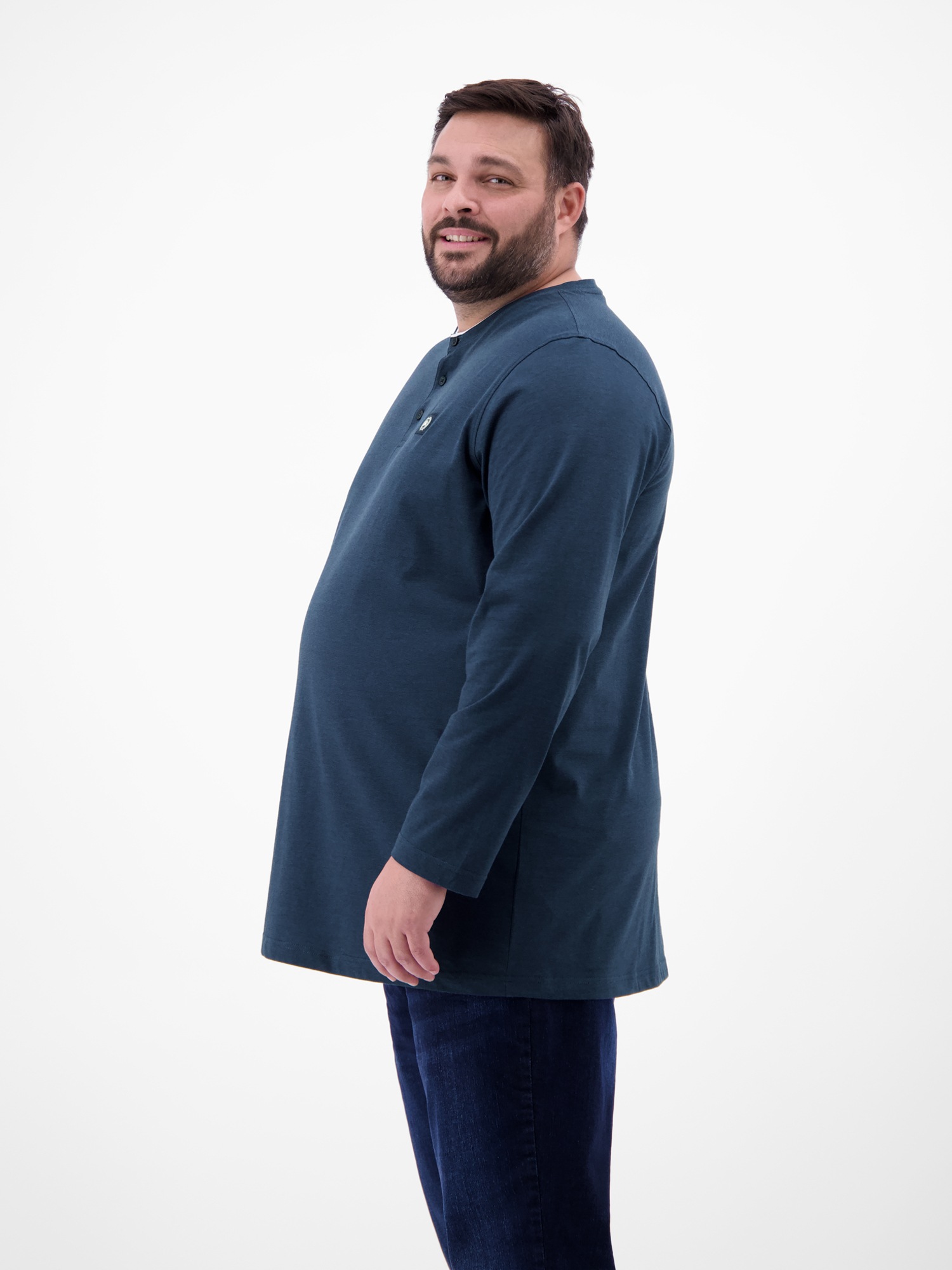 Thumbnail - LERROS Sweatshirt "Serafino-Langarmshirt für Herren"