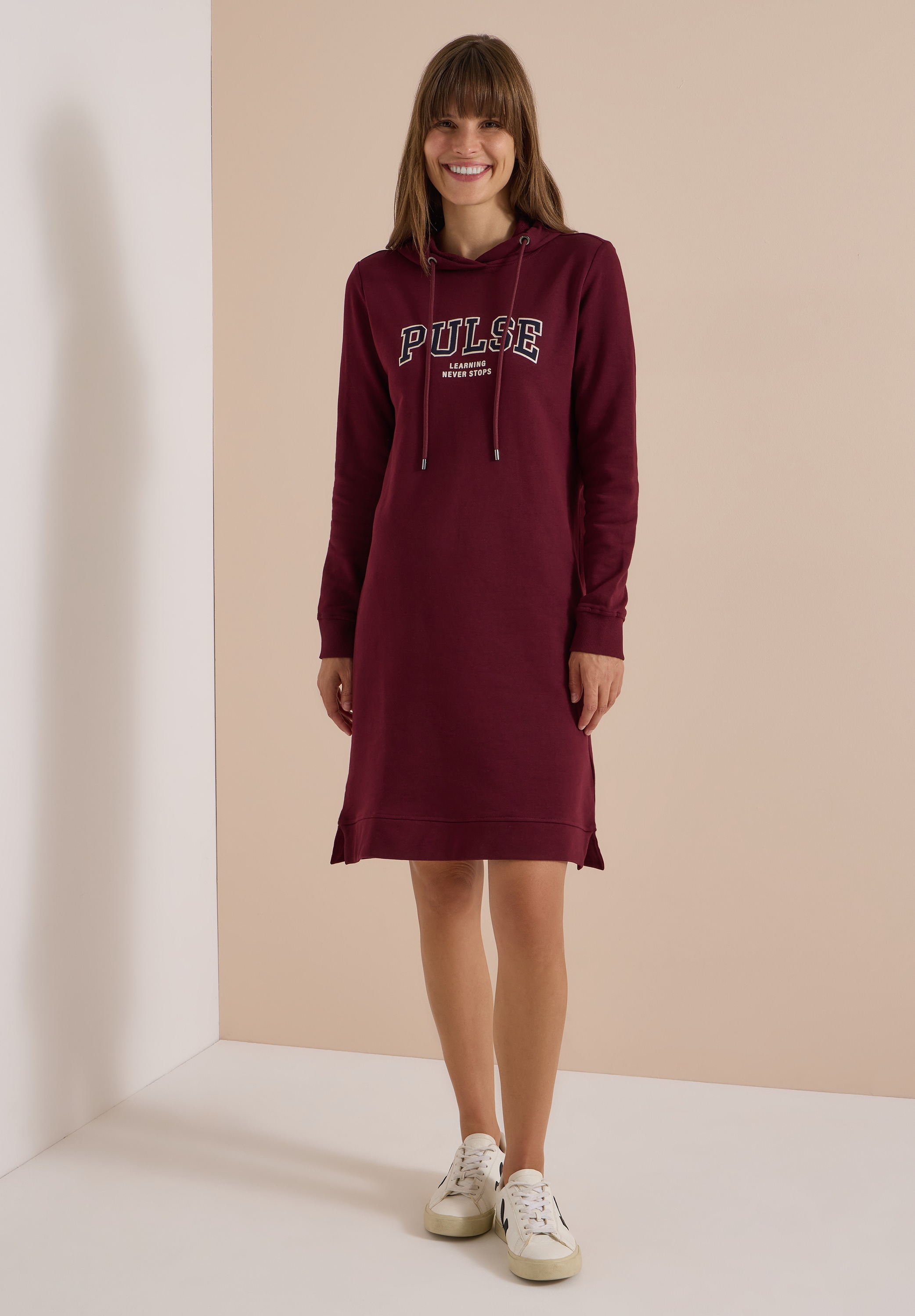Cecil Sweatkleid Ohne Taschen aus 100% Baumwolle