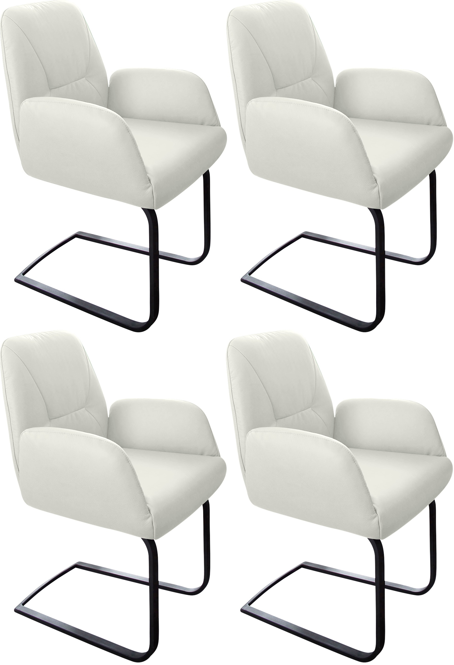 W.SCHILLIG Freischwinger "ole" (Set) 2 Stk.2er- oder 4er-Set, Gestell in Sc günstig online kaufen