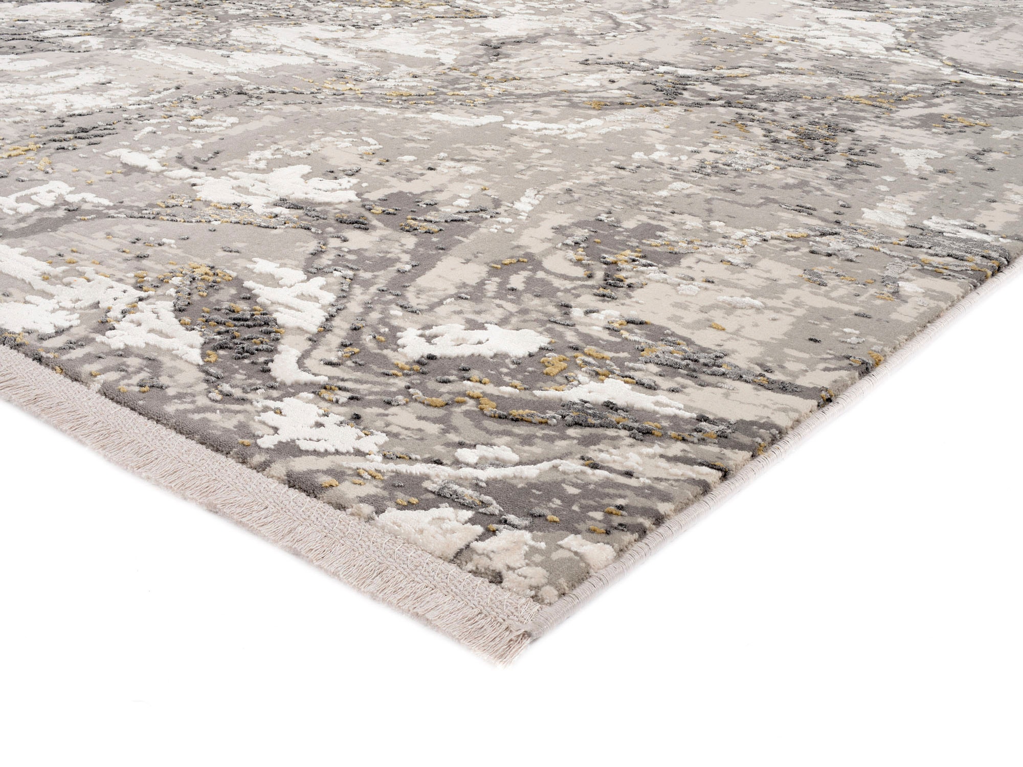 OCI DIE TEPPICHMARKE Teppich »You«, rechteckig, 8 mm Höhe, Glanz Viskose, mit Fransen, Wohnzimmer