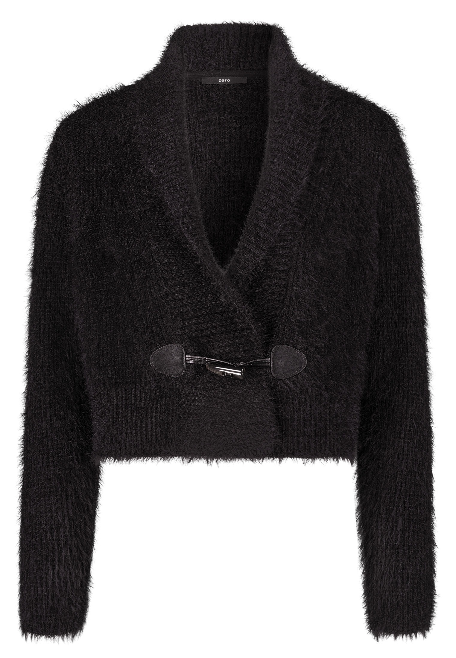Zero Strickjacke »zero Strickjacke mit Knebelknopf«, weiteres Detail