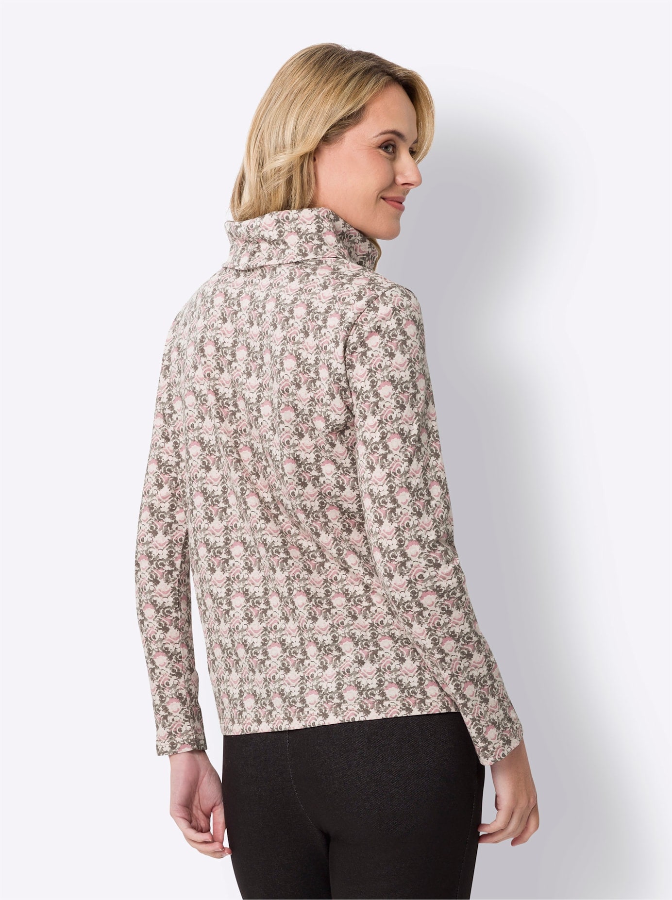 Classic Basics Rollkragenshirt »Stehkragen-Shirt«, (1 tlg.)
