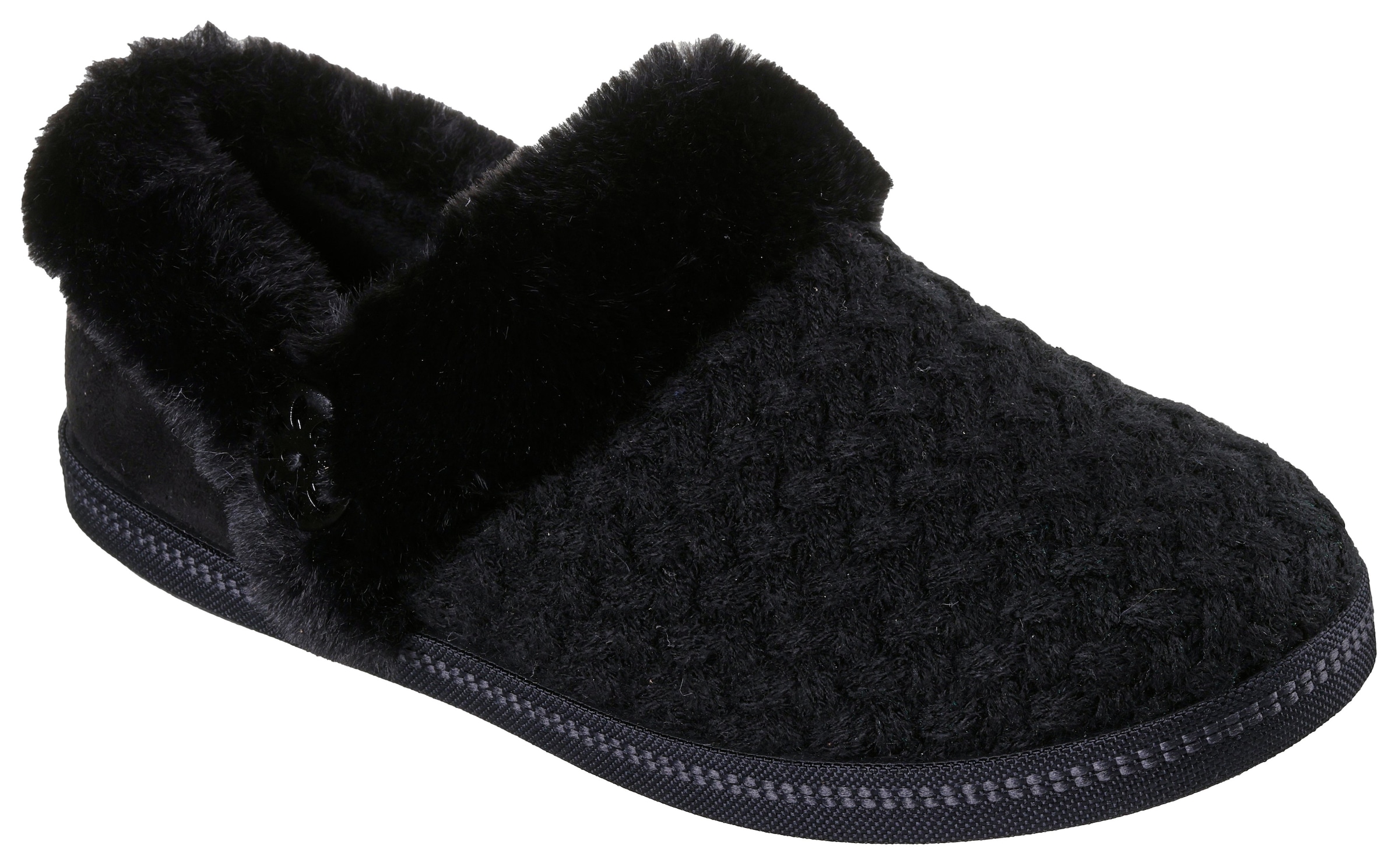 Skechers Plüsch Hausschuhe »COZY CAMPFIRE«  Pantoffel, Slipper mit Warmfutter