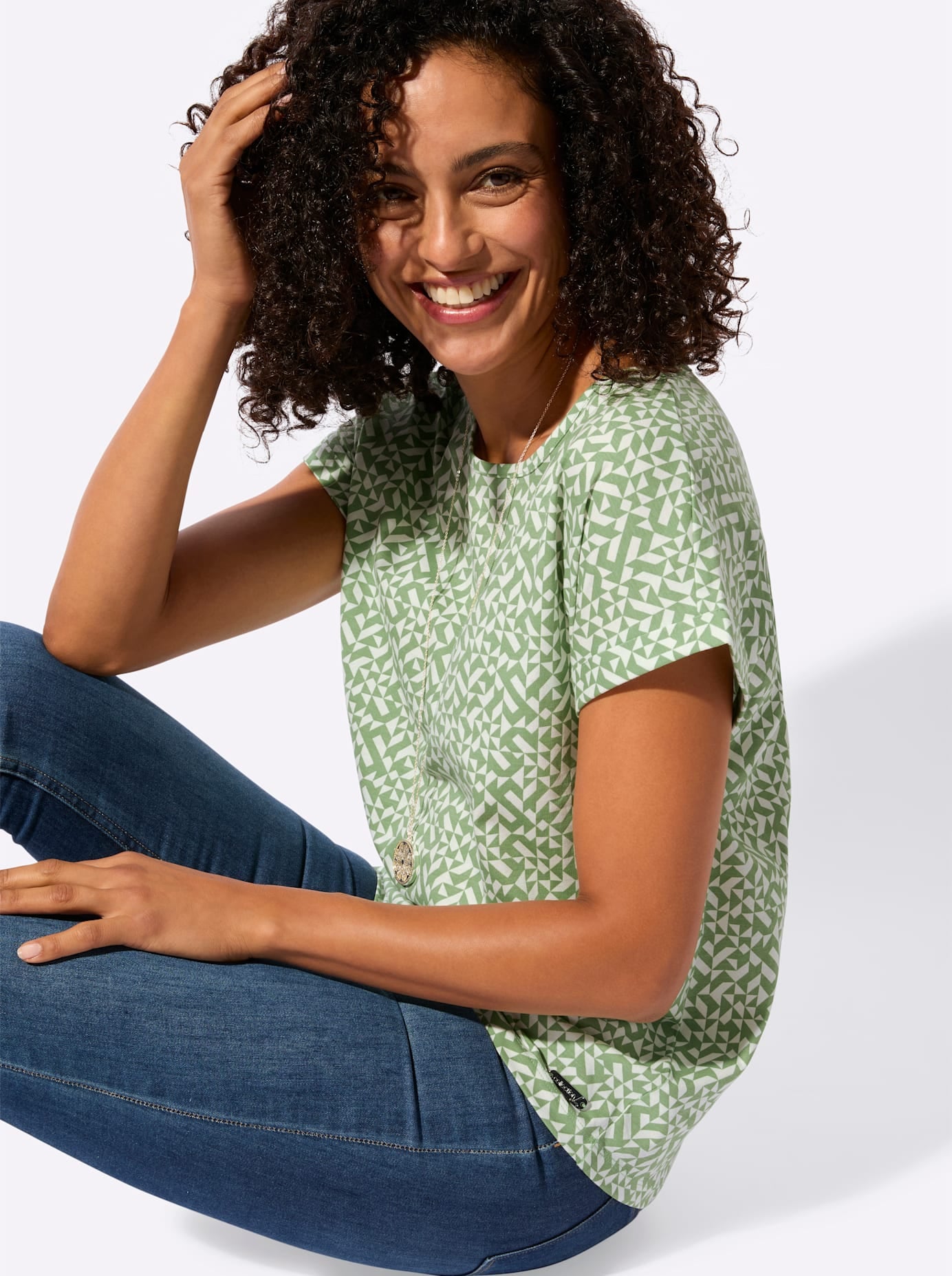 Casual Looks Print-Shirt »Druck-Shirt« 1 tlg.