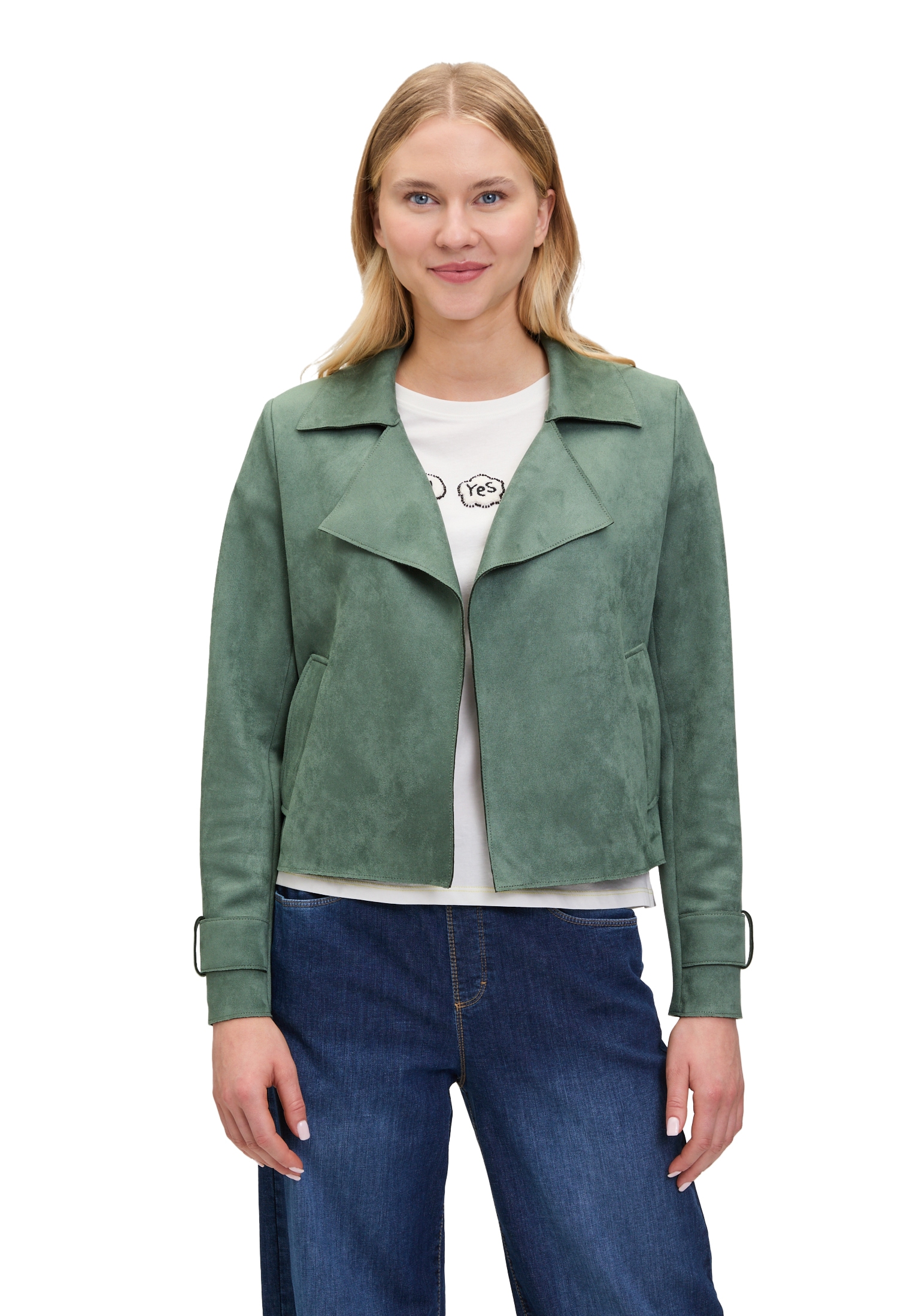 Cartoon Jackenblazer "Cartoon Casual-Jacke mit Taschen" günstig online kaufen
