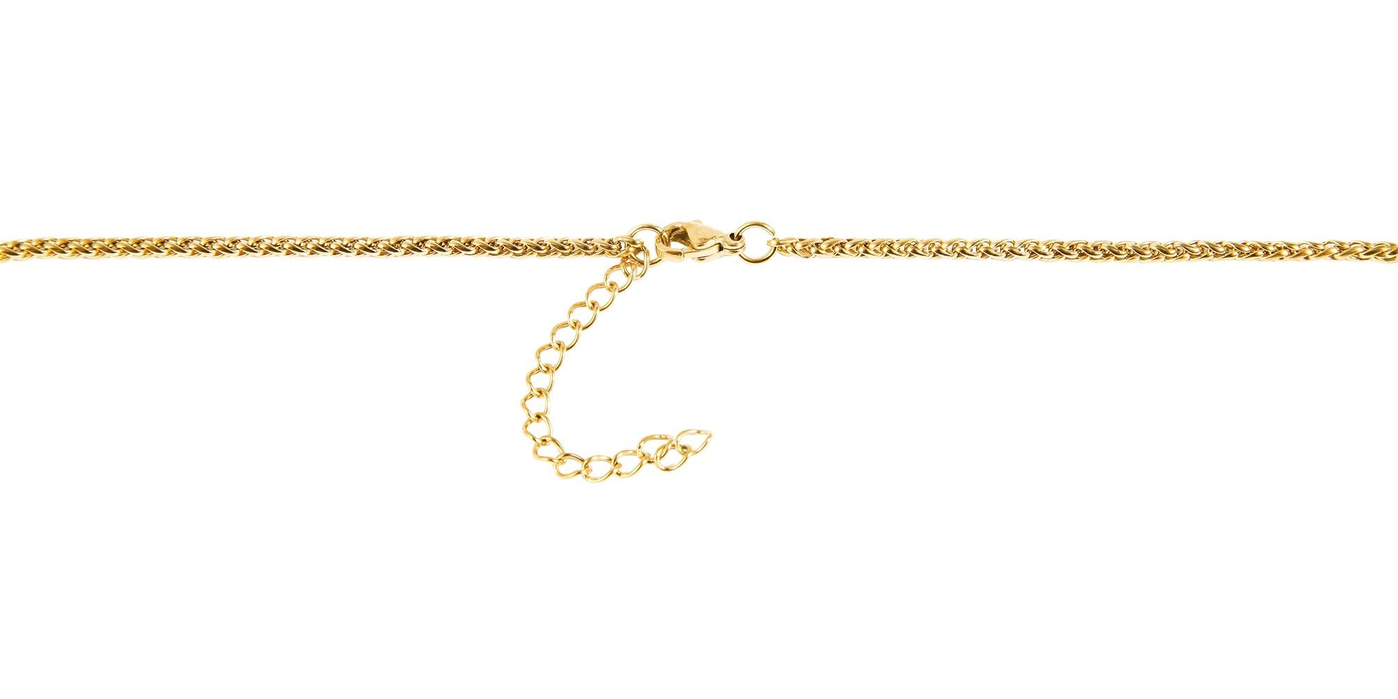 Adelia´s Kette ohne Anhänger »Unisex Halskette – Kordelkette aus Edelstahl« Eine schöne Geschenkidee für jeden Anlass