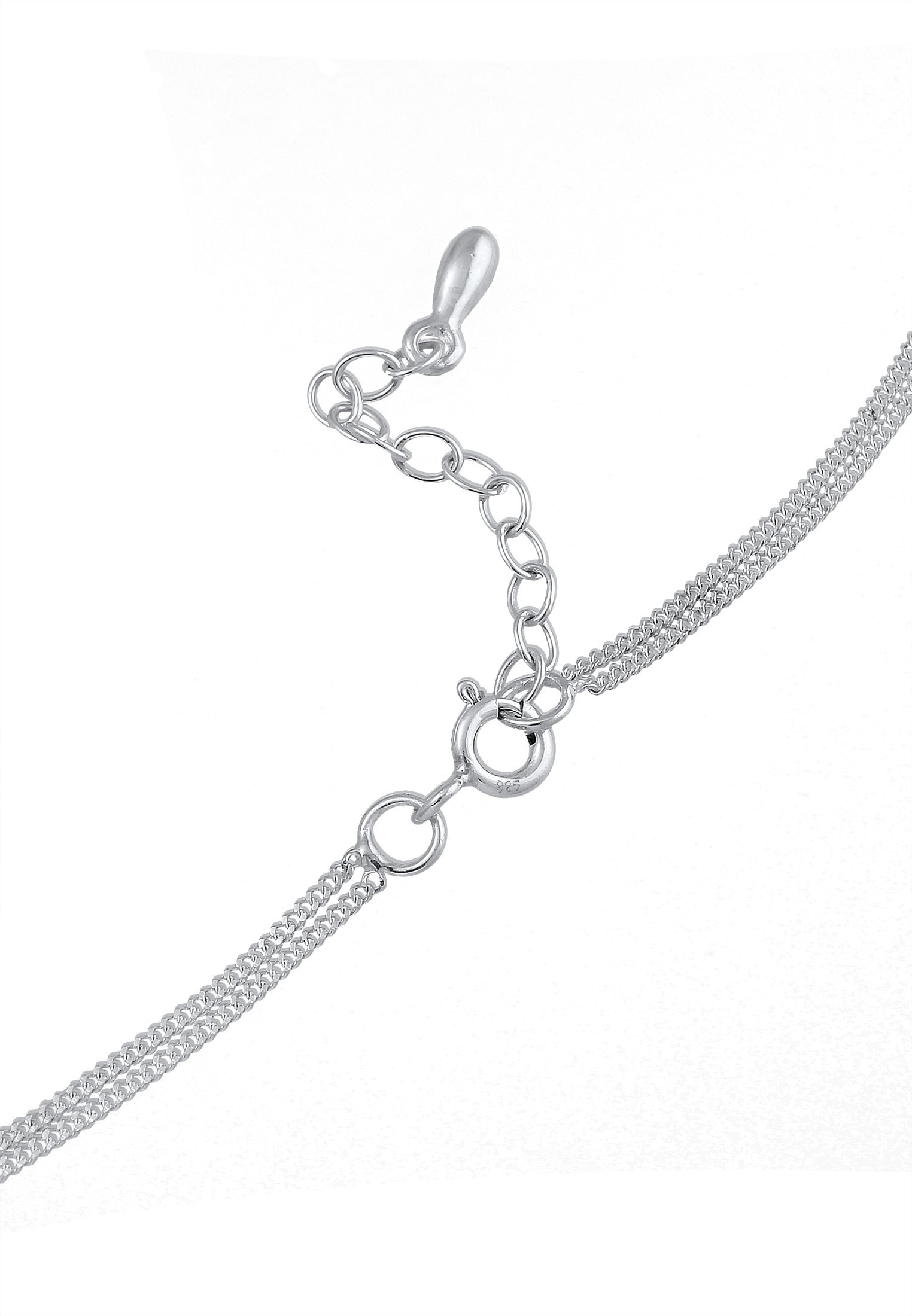 Elli Collier »Halskette Choker Kreis 925 Sterling Silber«