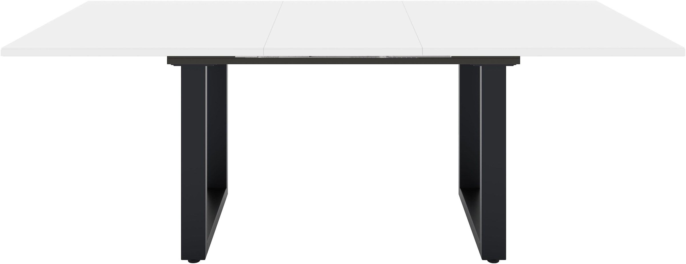 Mäusbacher Esstisch Esstisch ausziehbar auf 210 cm, eckige Tischform, Gestell U-Form