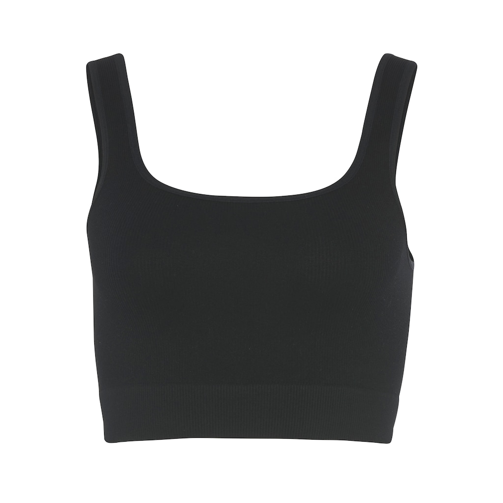 LASCANA Crop-Top »- Seamless Top«