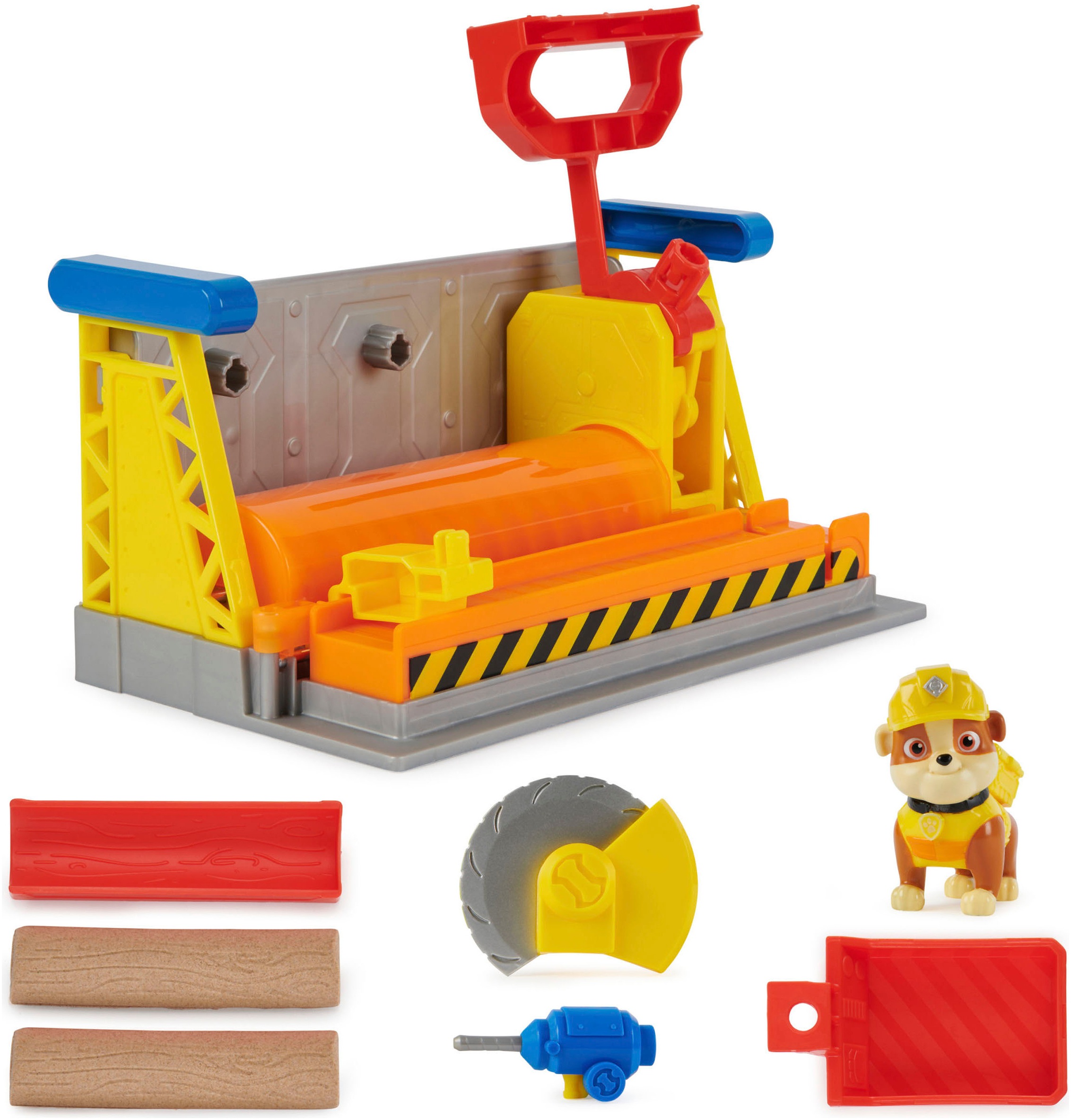 Spin Master Spielwelt »Rubble & Crew - Workshop Playset«, inkl. Kinetic Build-It Sand