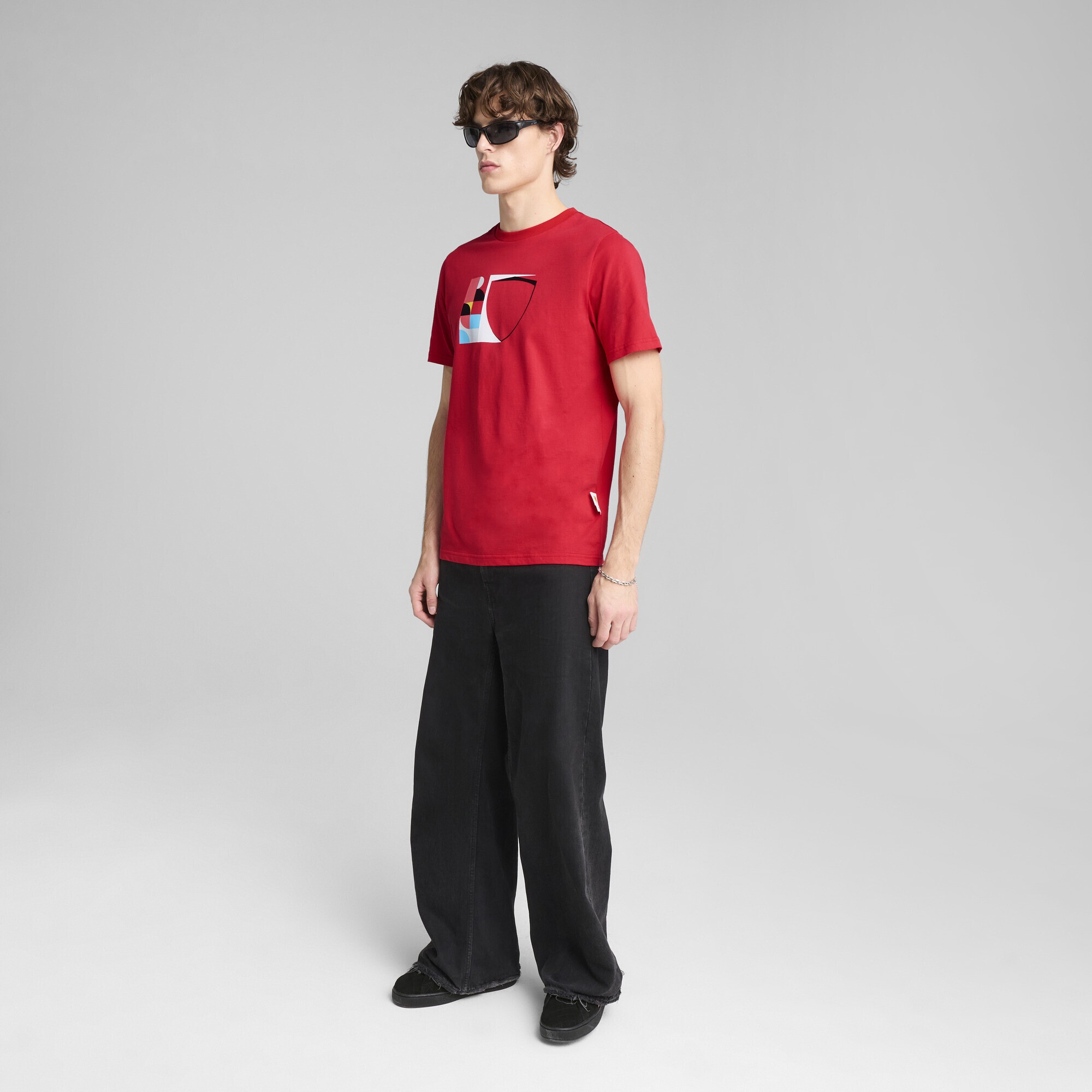 PUMA T-Shirt »Scuderia Ferrari HP Race Big Shield T-Shirt Herren«