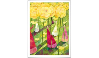 Wall-Art Poster »Märchen Wandbilder Lotus Rosen«, Pflanzen, (1 St.), Poster,  Wandbild, Bild, Wandposter bestellen | BAUR