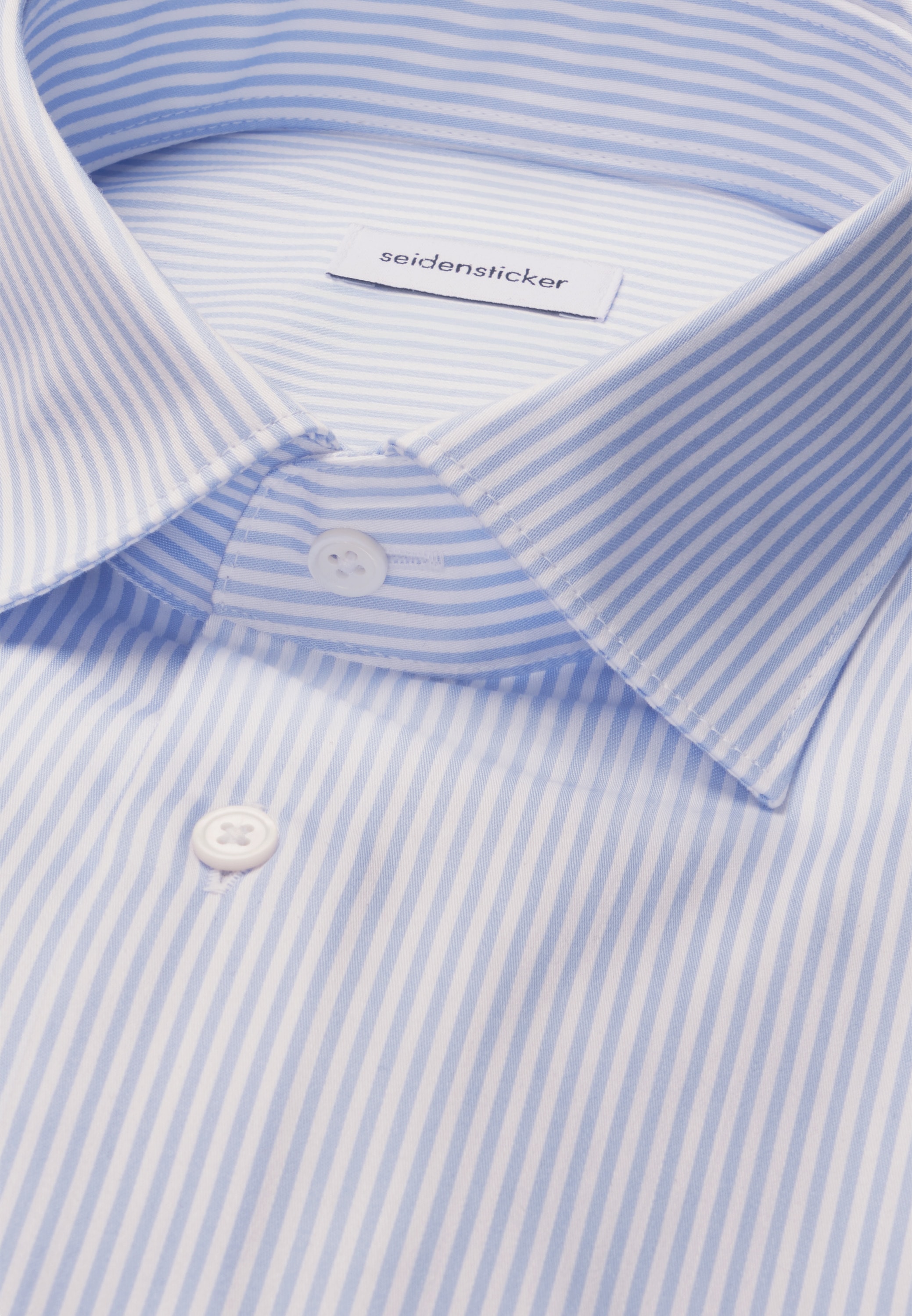 seidensticker Businesshemd »Schwarze Rose« Comfort 1/1 Kentkragen Gestreift