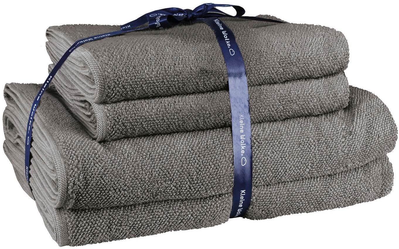 Kleine Wolke Handtuch Set "RELAX, 4 Stück (2 Handtücher 50x10 + 2 Duschtüch günstig online kaufen