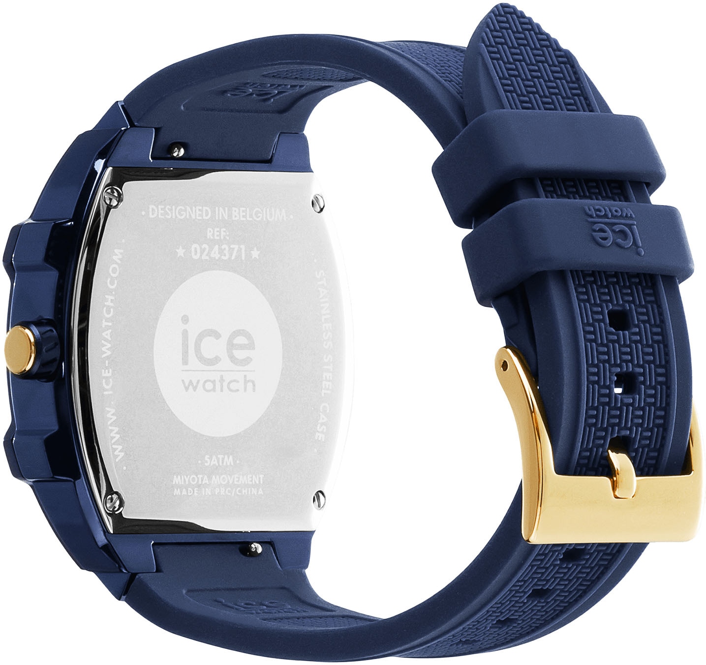 ice-watch Multifunktionsuhr »ICE boliday - Skeleton - Steel - Medium - MT«, Armbanduhr, Quarzuhr, Herrenuhr, Silikonband, Datum,12/24-Std.-Anzeige