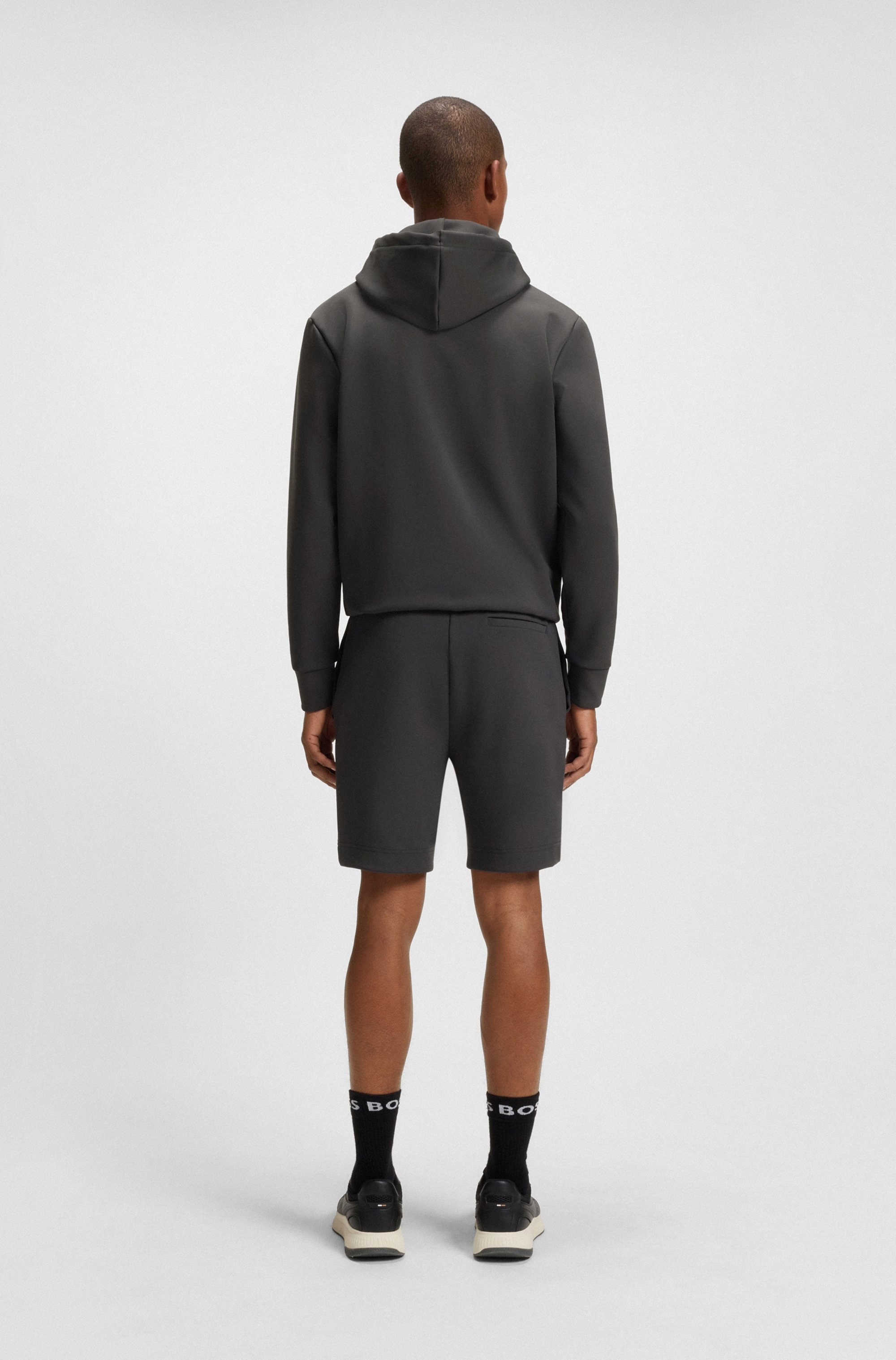 BOSS GREEN Sweatshorts »Shorts Zone«, mit Streifendetails