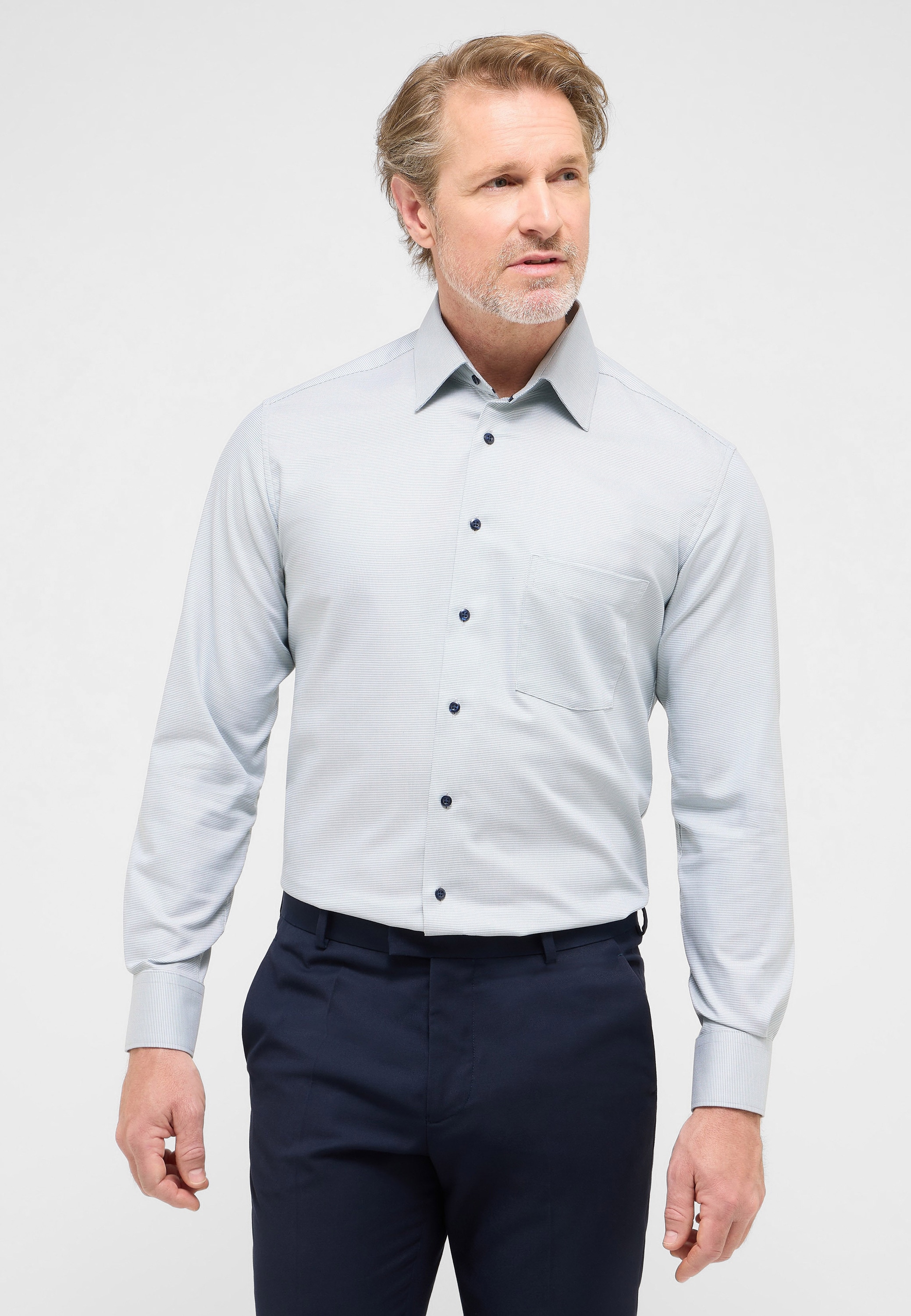 Eterna Langarmhemd "MODERN FIT", NON IRON (bügelfrei) günstig online kaufen