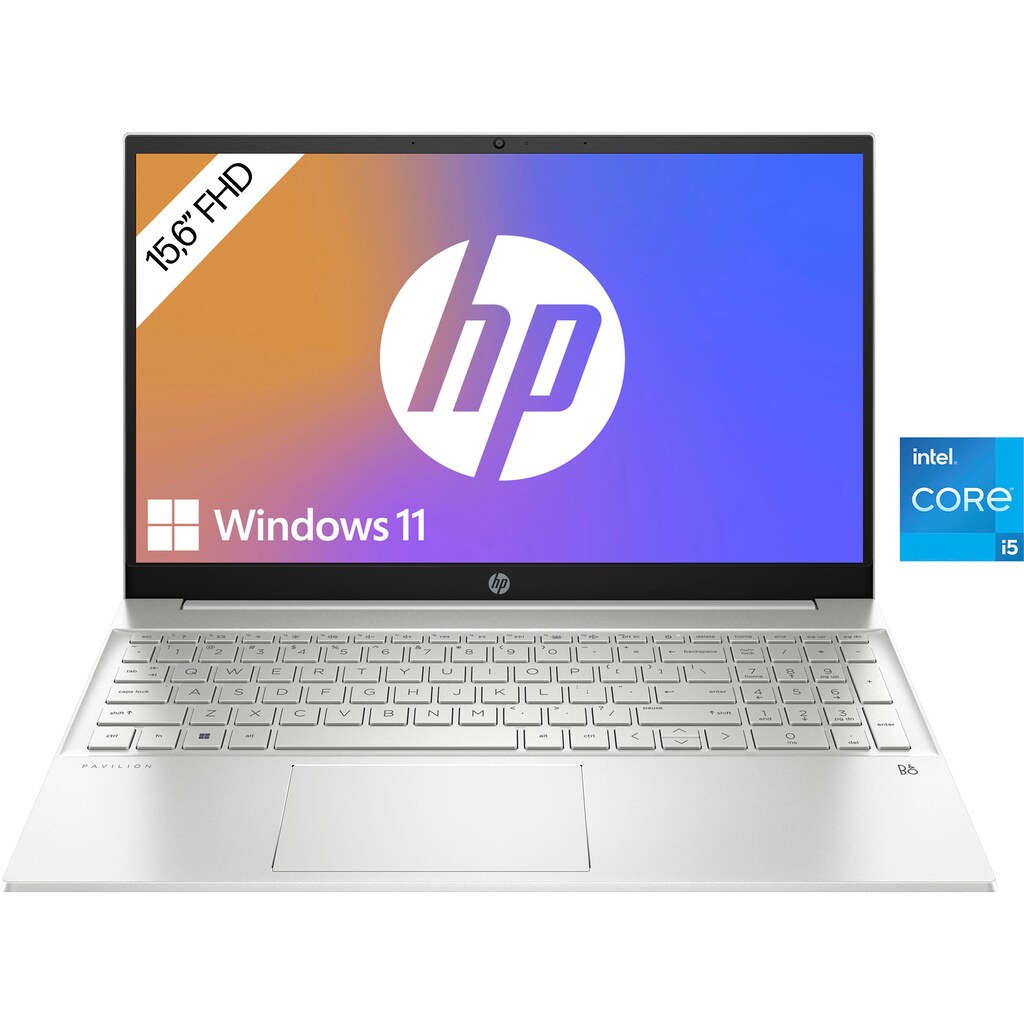 HP Notebook »Pavilion 15-eg3057ng«, 39,6 cm, / 15,6 Zoll, Intel, Core i5, GeForce MX550, 512 GB SSD