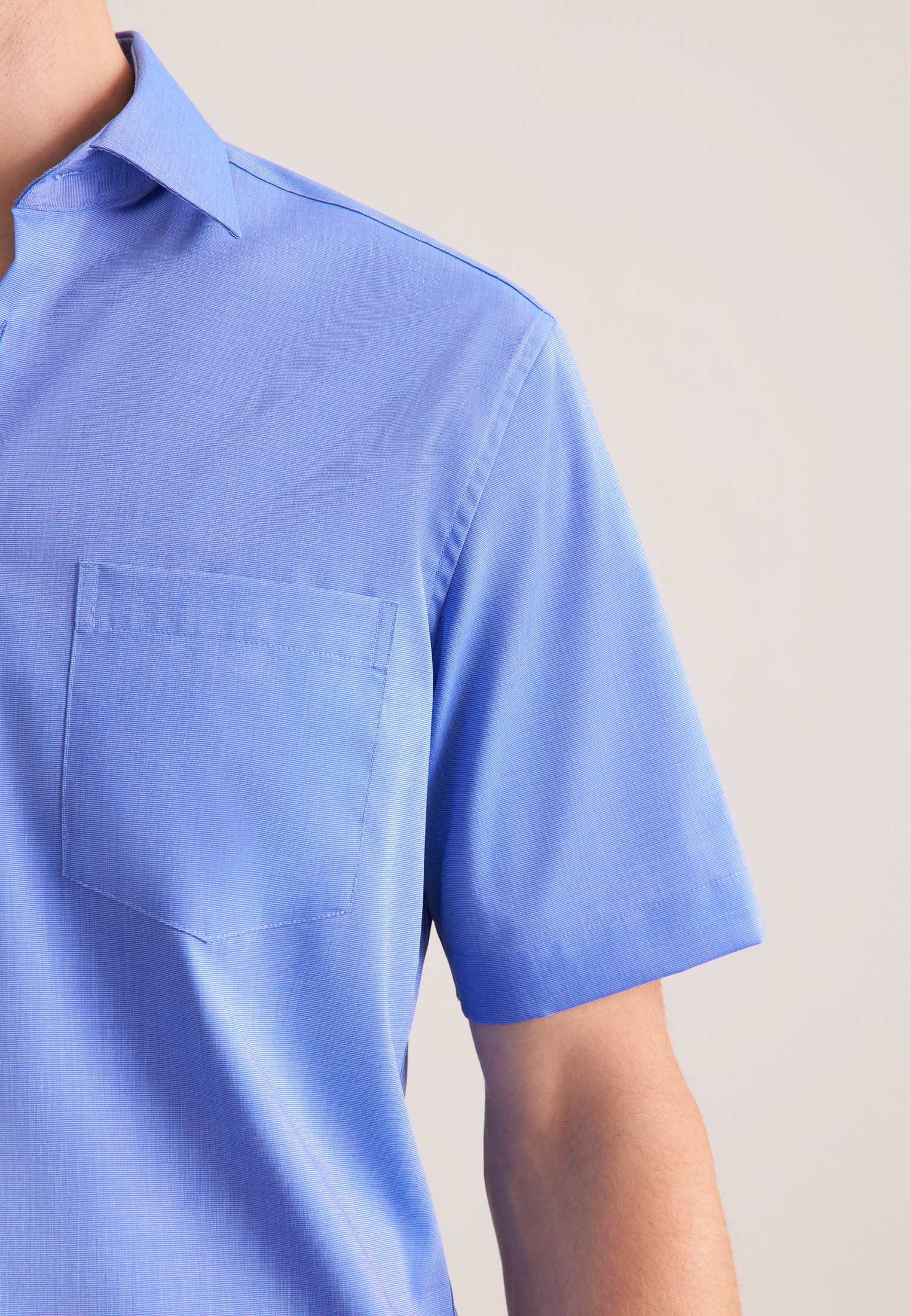 seidensticker Businesshemd »Schwarze Rose« Regular 1/2 Kentkragen Uni